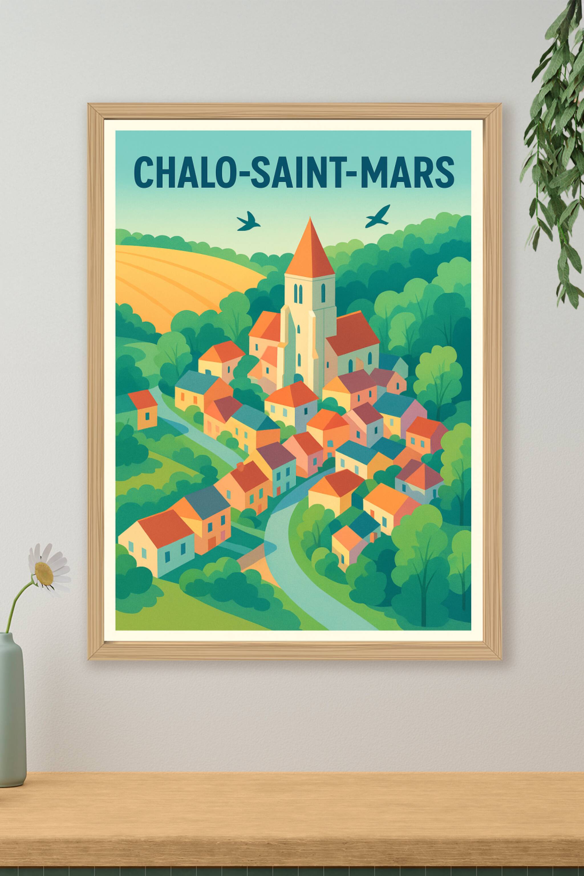 Affiche de Chalo-Saint-Mars - Charme champêtre au cœur de l'Île-de-France