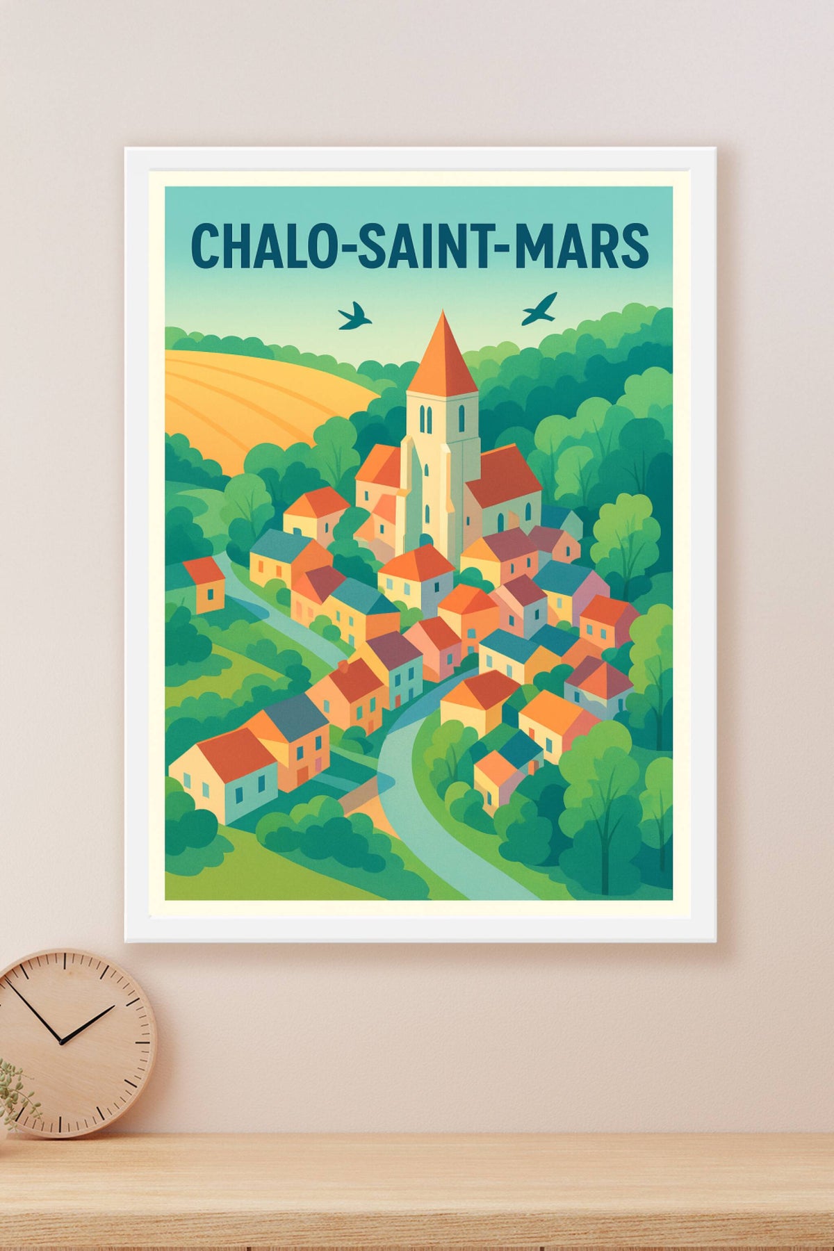 Affiche de Chalo-Saint-Mars - Charme champêtre au cœur de l'Île-de-France