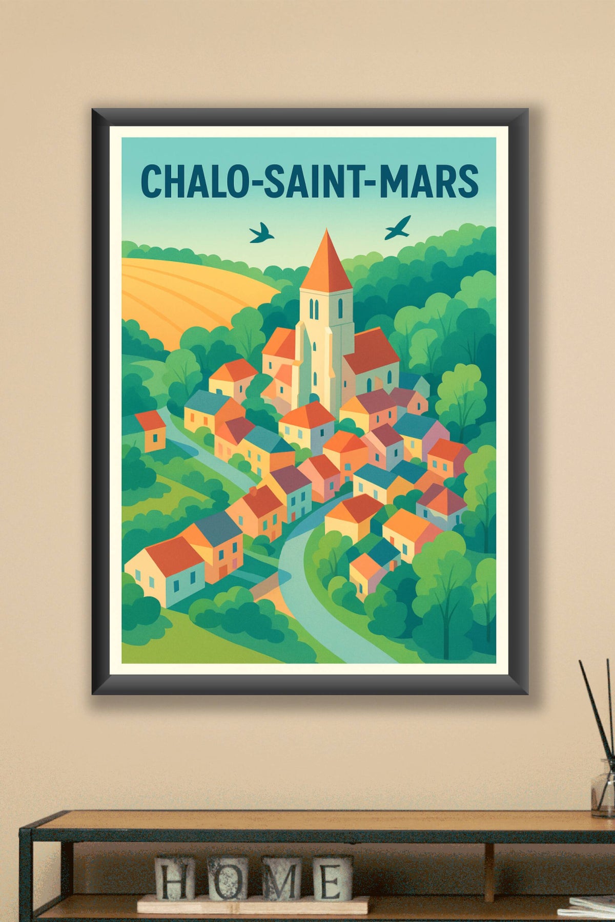 Affiche de Chalo-Saint-Mars - Charme champêtre au cœur de l'Île-de-France