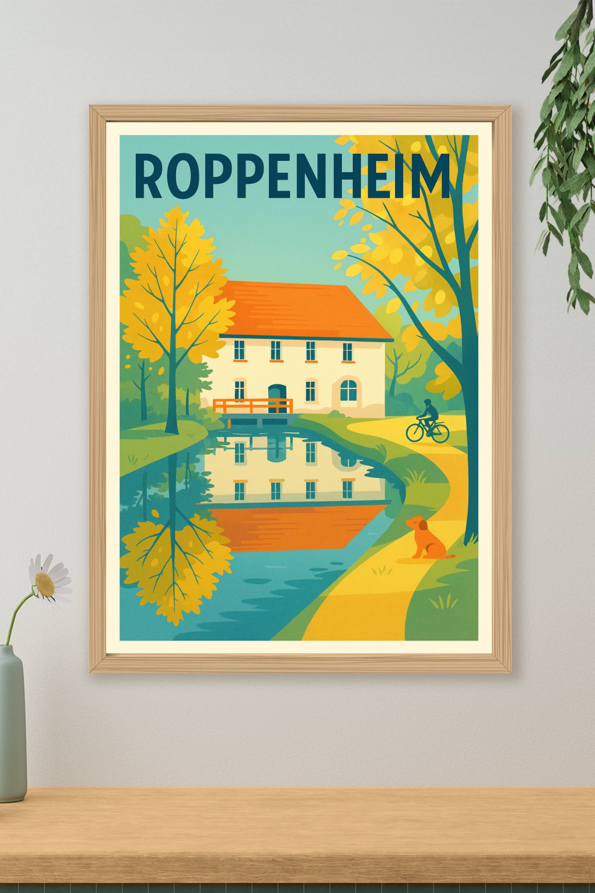 Affiche de Roppenheim - Charme bucolique au fil de l'eau