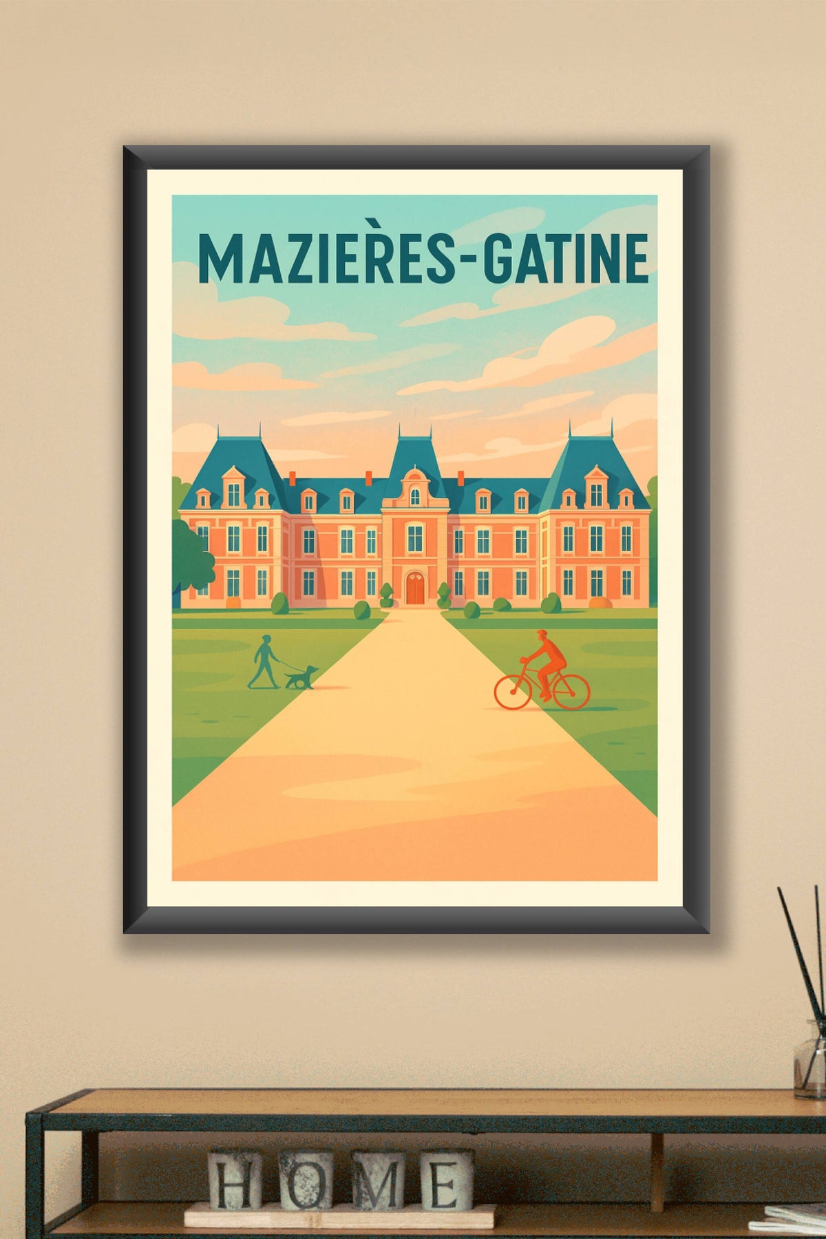 Affiche de Mazières-en-Gâtine - Élégance et sérénité au cœur de la campagne