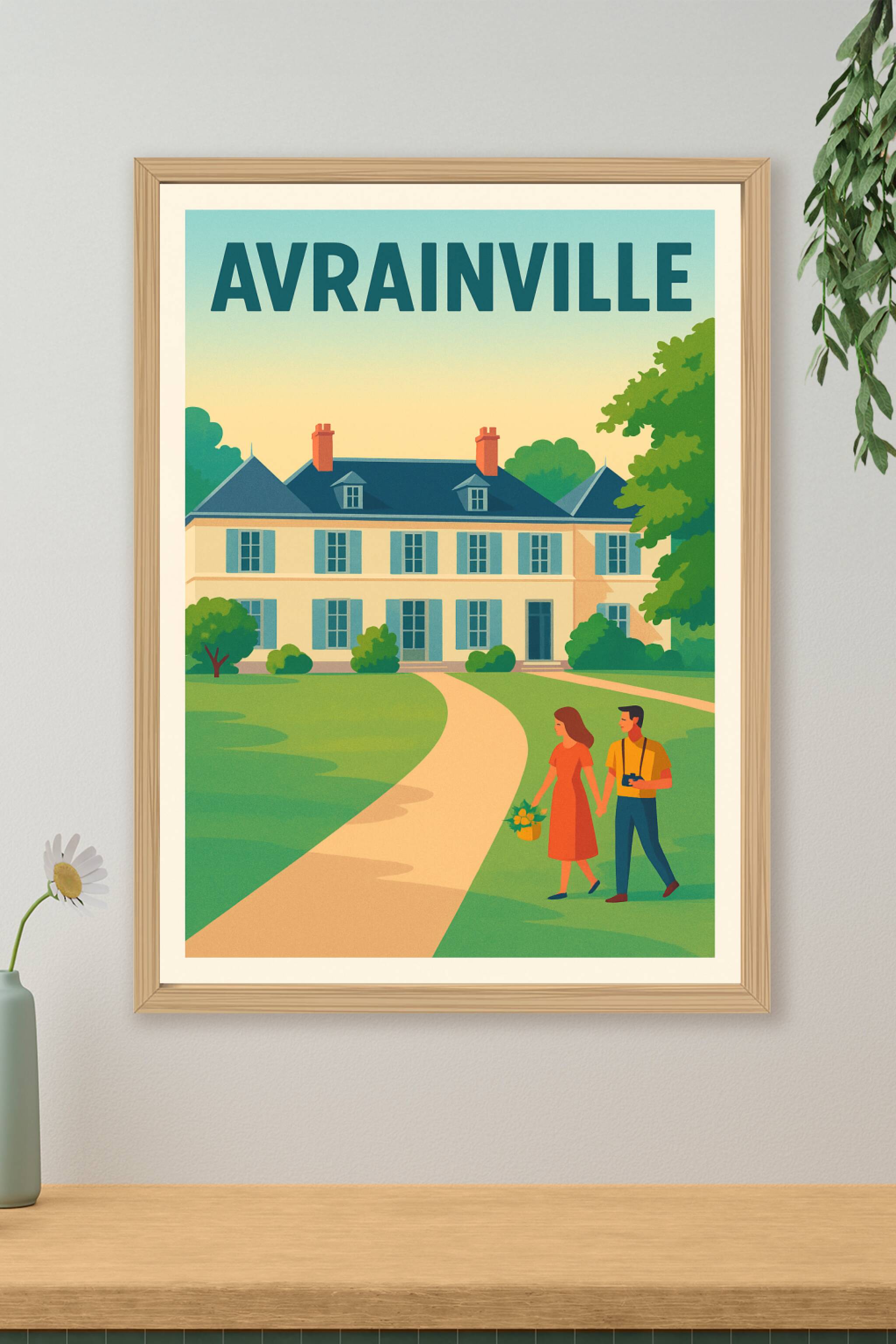Affiche de Avrainville - Charme et sérénité à la campagne