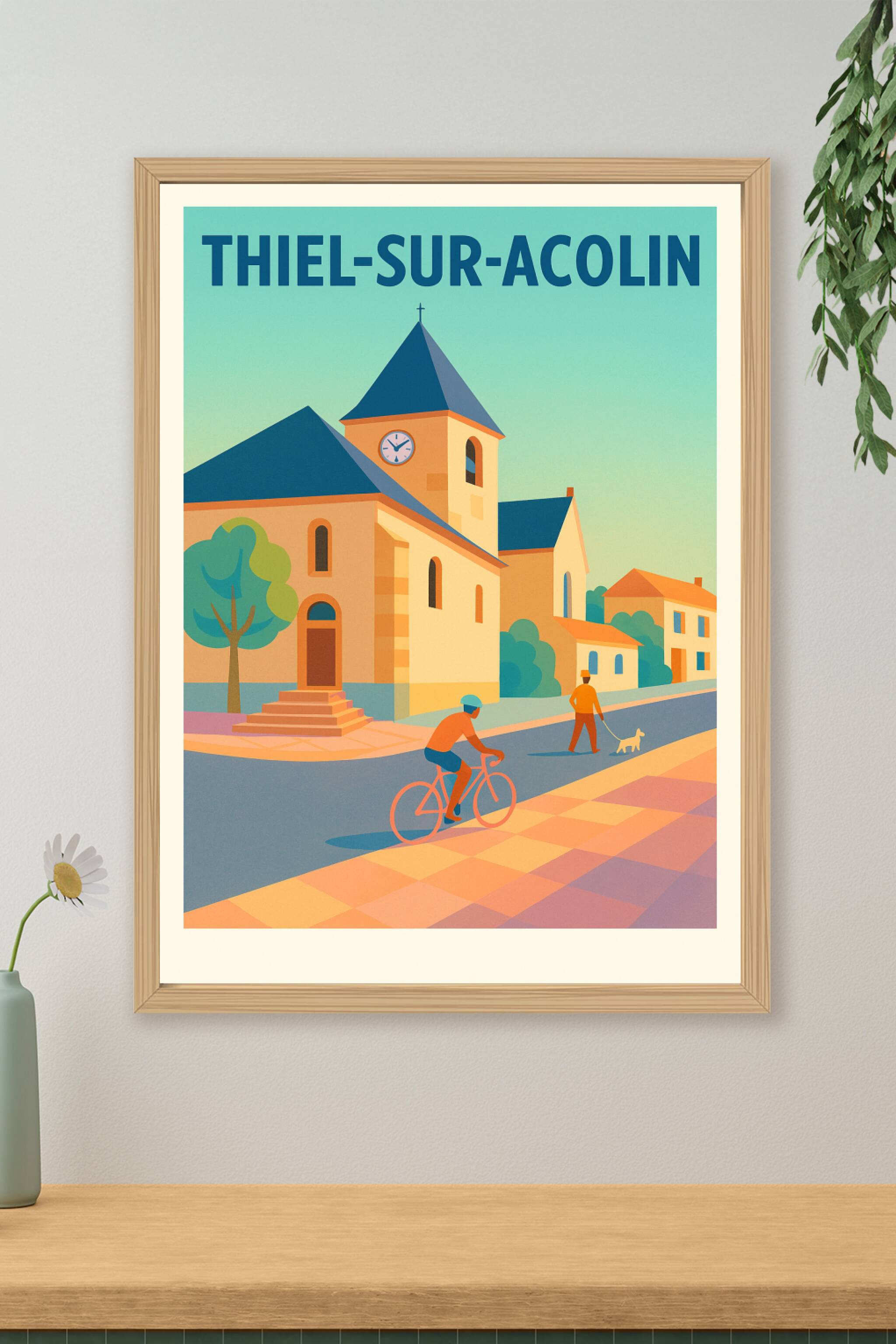 Affiche de Thiel-sur-Acolin - Charme paisible et village authentique