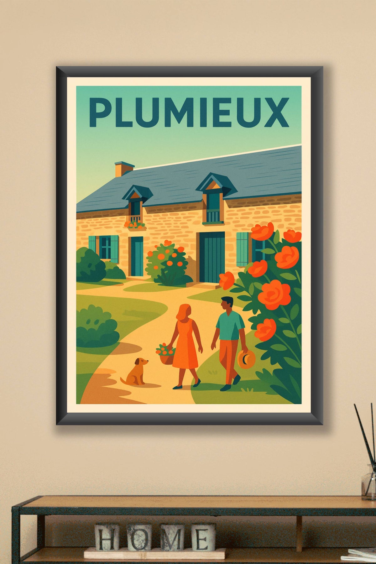 Affiche de Plumieux - Charmante balade au cœur de la campagne bretonne