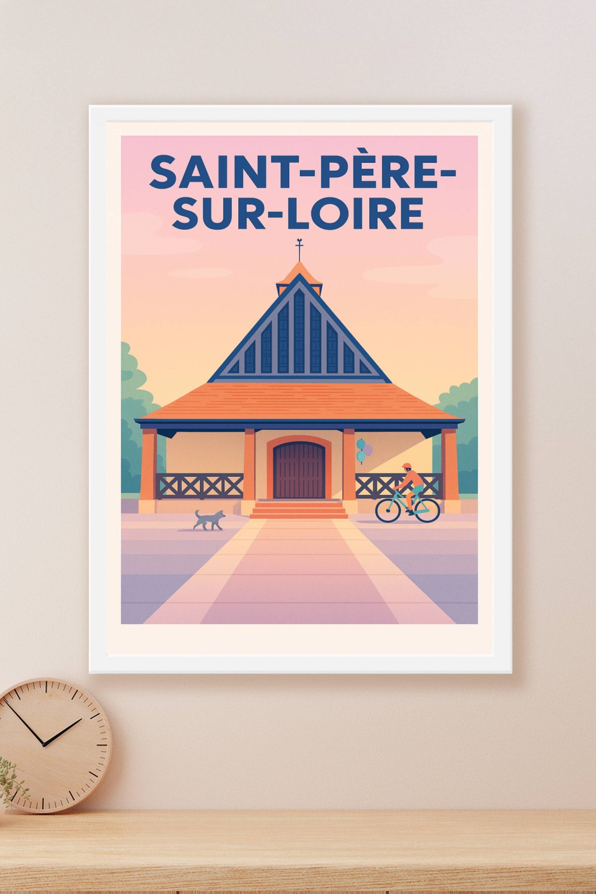 Affiche de Saint-Père-sur-Loire - Douceur et charme au fil de la Loire