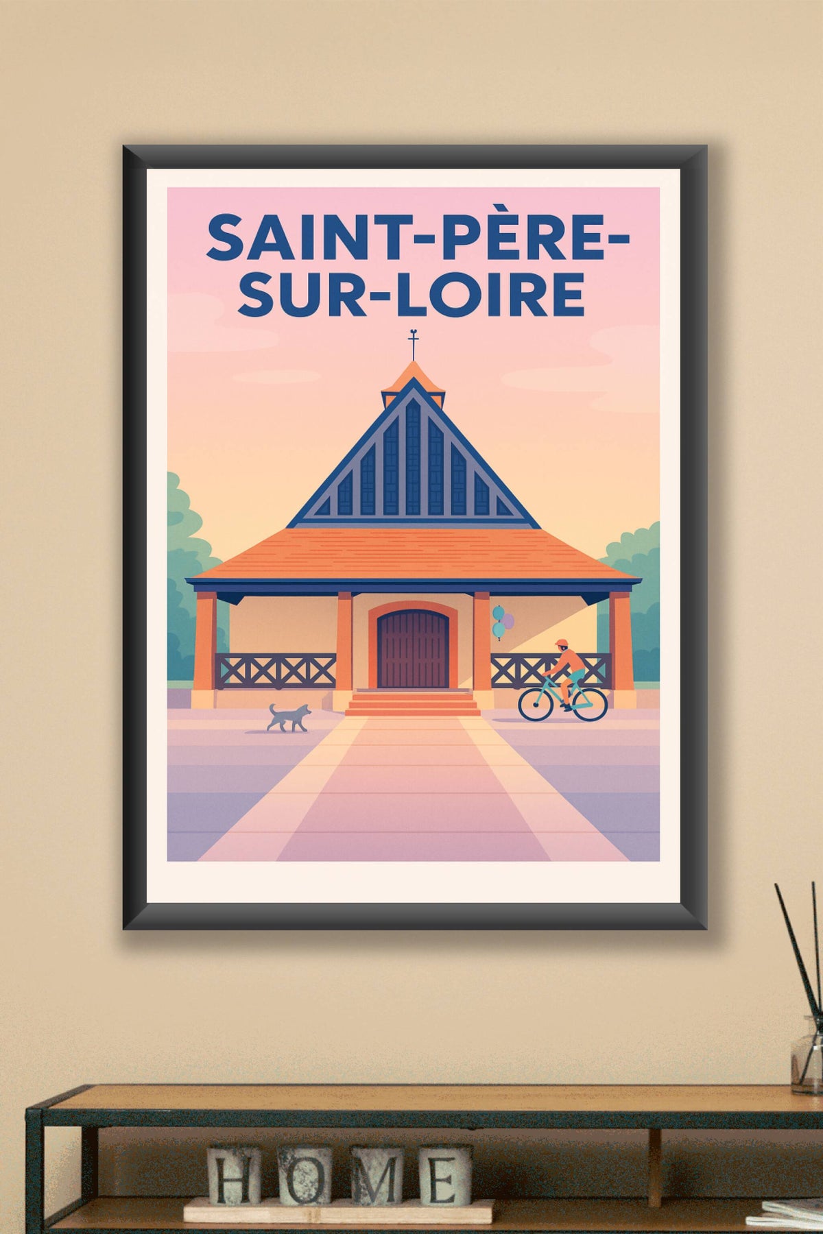 Affiche de Saint-Père-sur-Loire - Douceur et charme au fil de la Loire