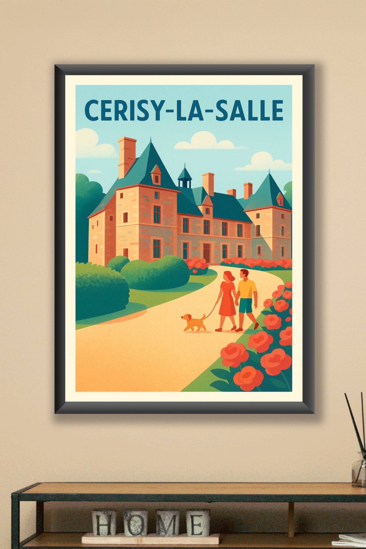 Affiche de Cerisy-la-Salle - Évasion romantique au cœur du patrimoine