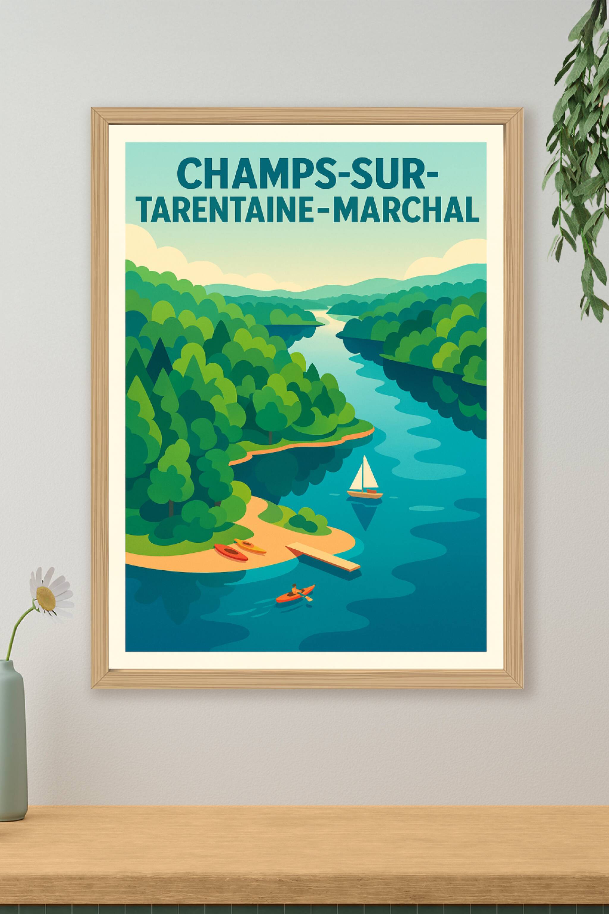 Affiche de Champs-sur-Tarentaine-Marchal - Évasion au cœur de la nature