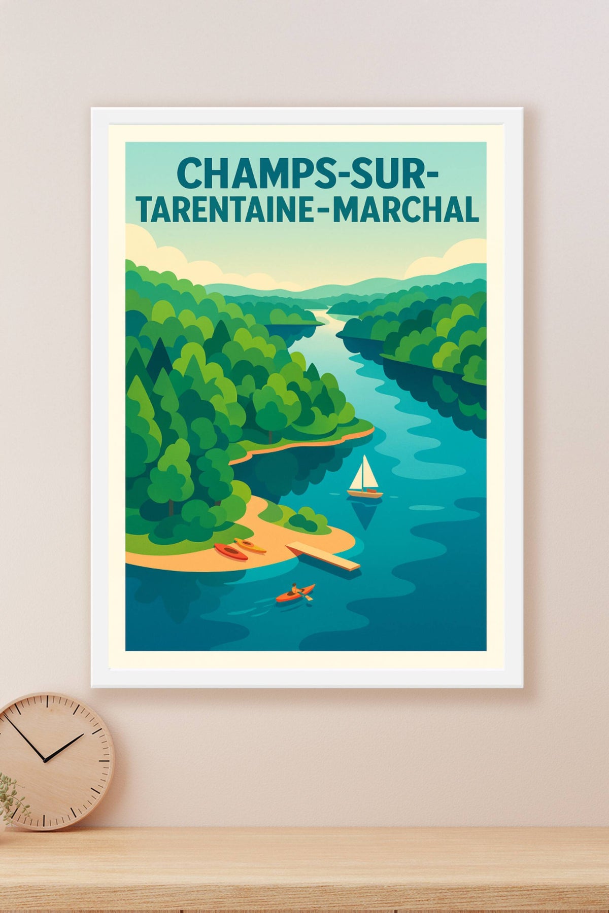 Affiche de Champs-sur-Tarentaine-Marchal - Évasion au cœur de la nature