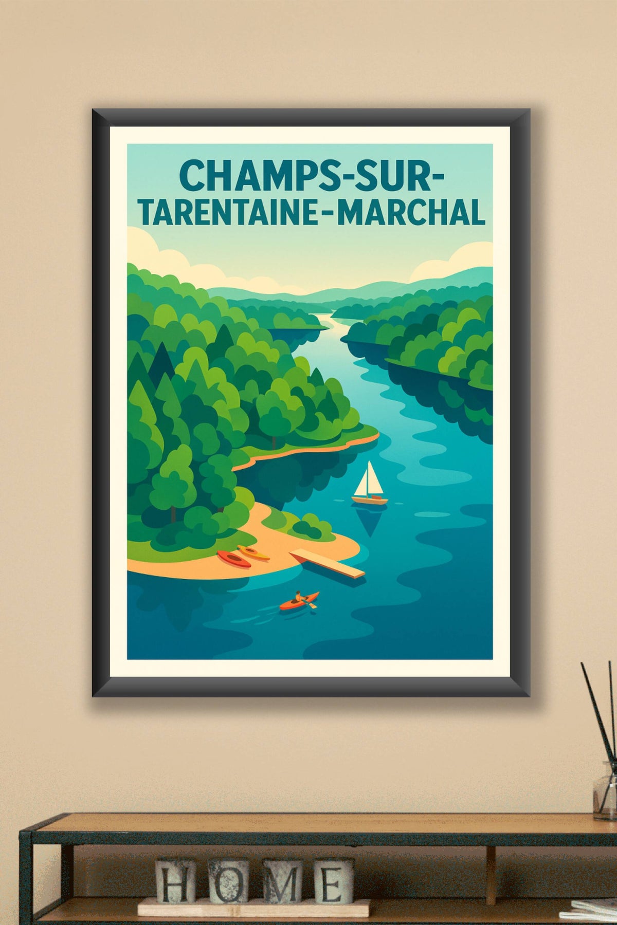 Affiche de Champs-sur-Tarentaine-Marchal - Évasion au cœur de la nature