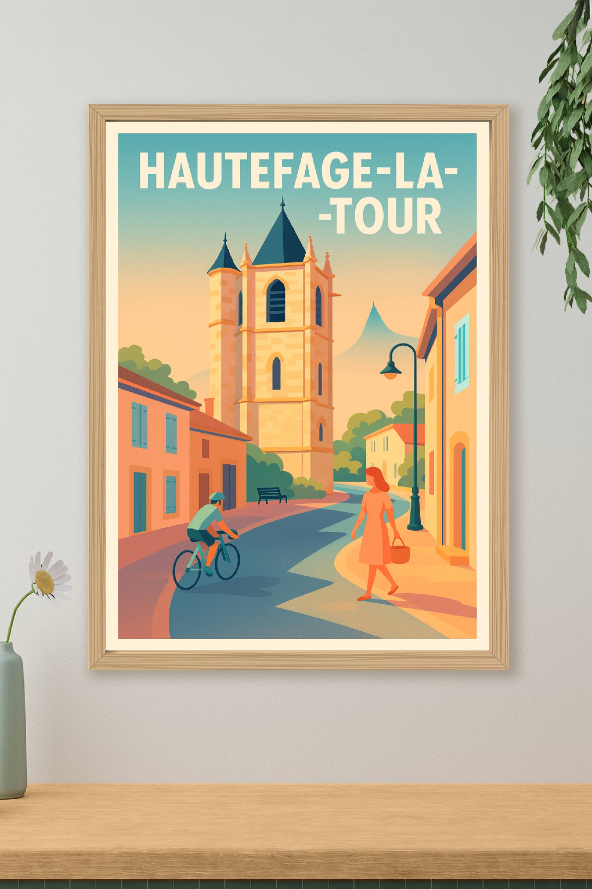 Affiche de Hautefage-la-Tour - Charme historique au cœur du village