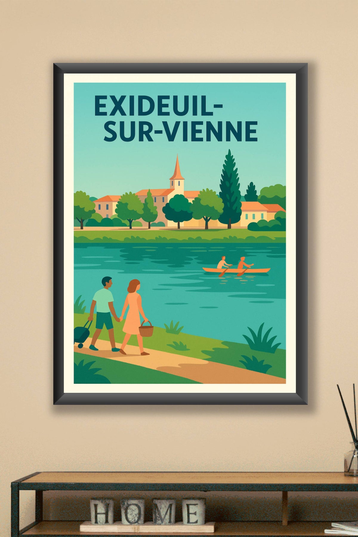Affiche de Exideuil-sur-Vienne - Charme bucolique au fil de l'eau