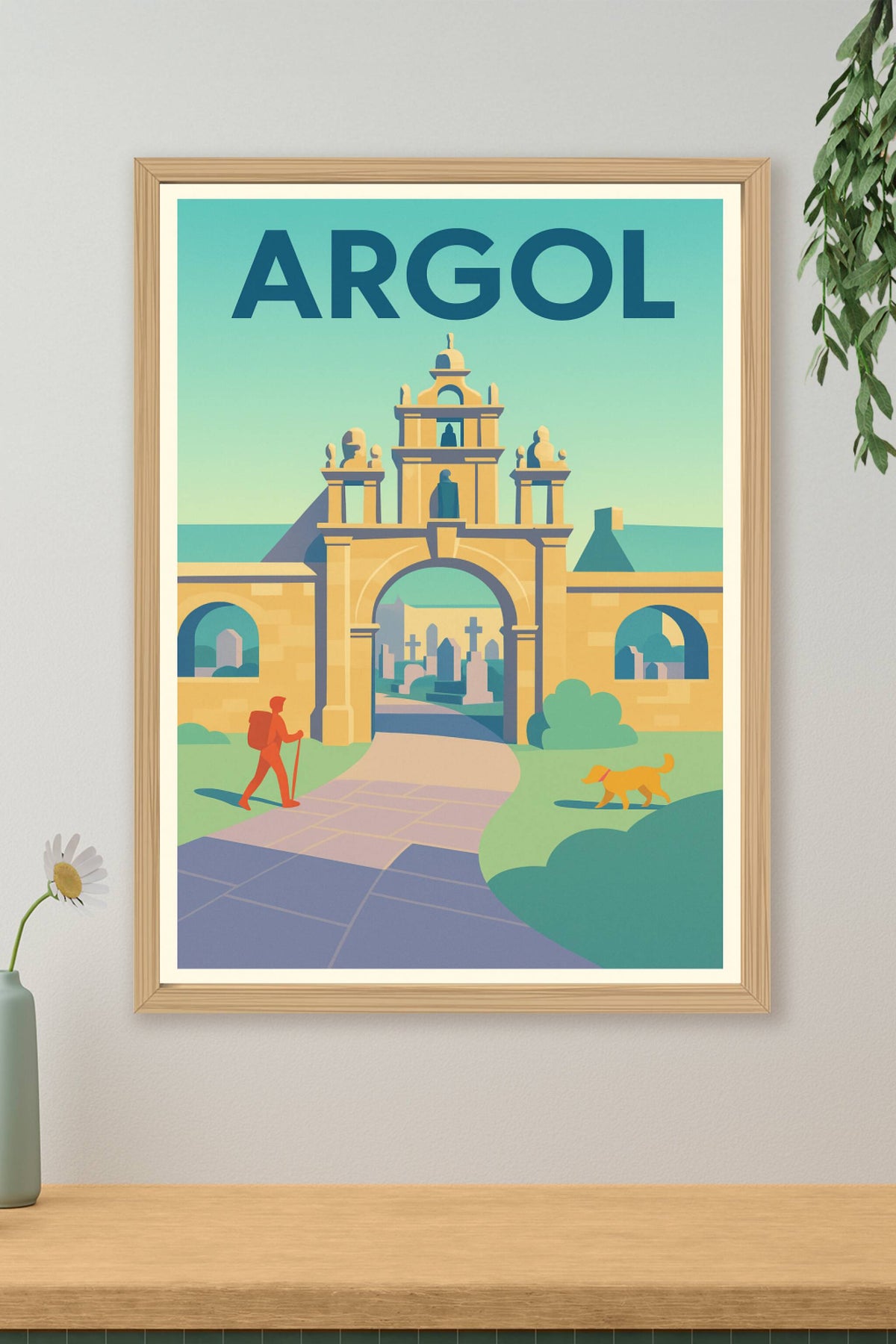 Affiche de Argol - L'entrée emblématique au cœur du patrimoine breton