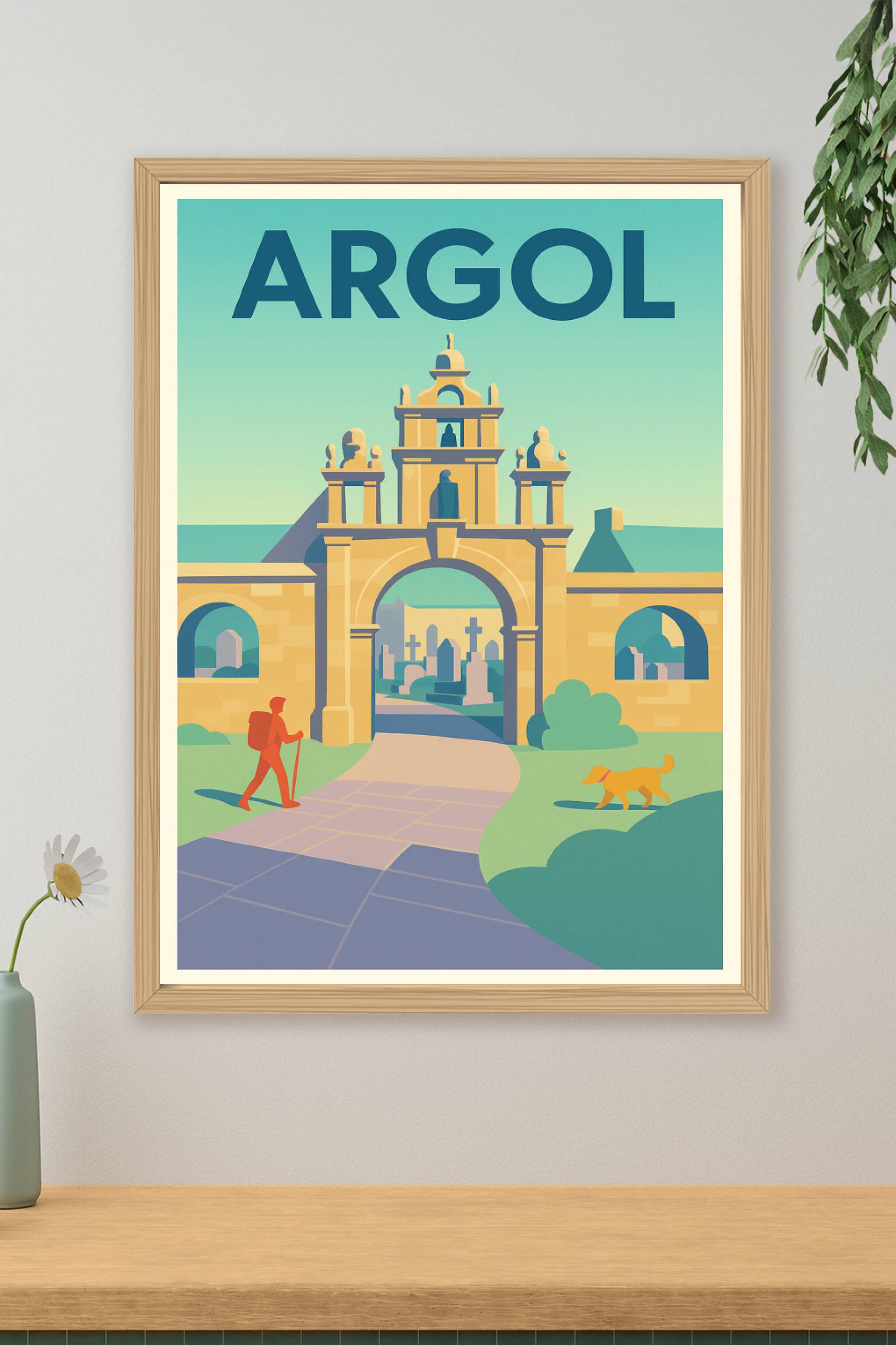 Affiche de Argol - L'entrée emblématique au cœur du patrimoine breton
