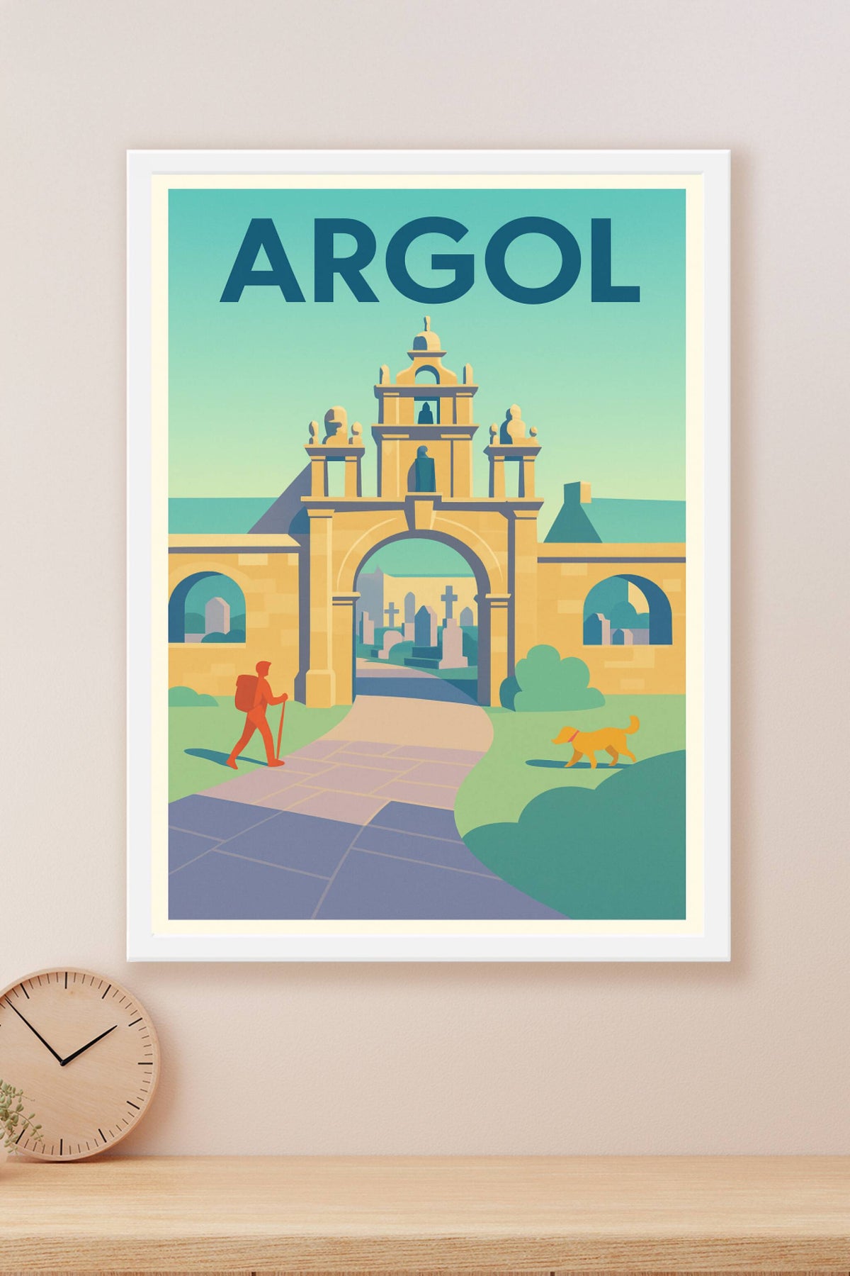 Affiche de Argol - L'entrée emblématique au cœur du patrimoine breton