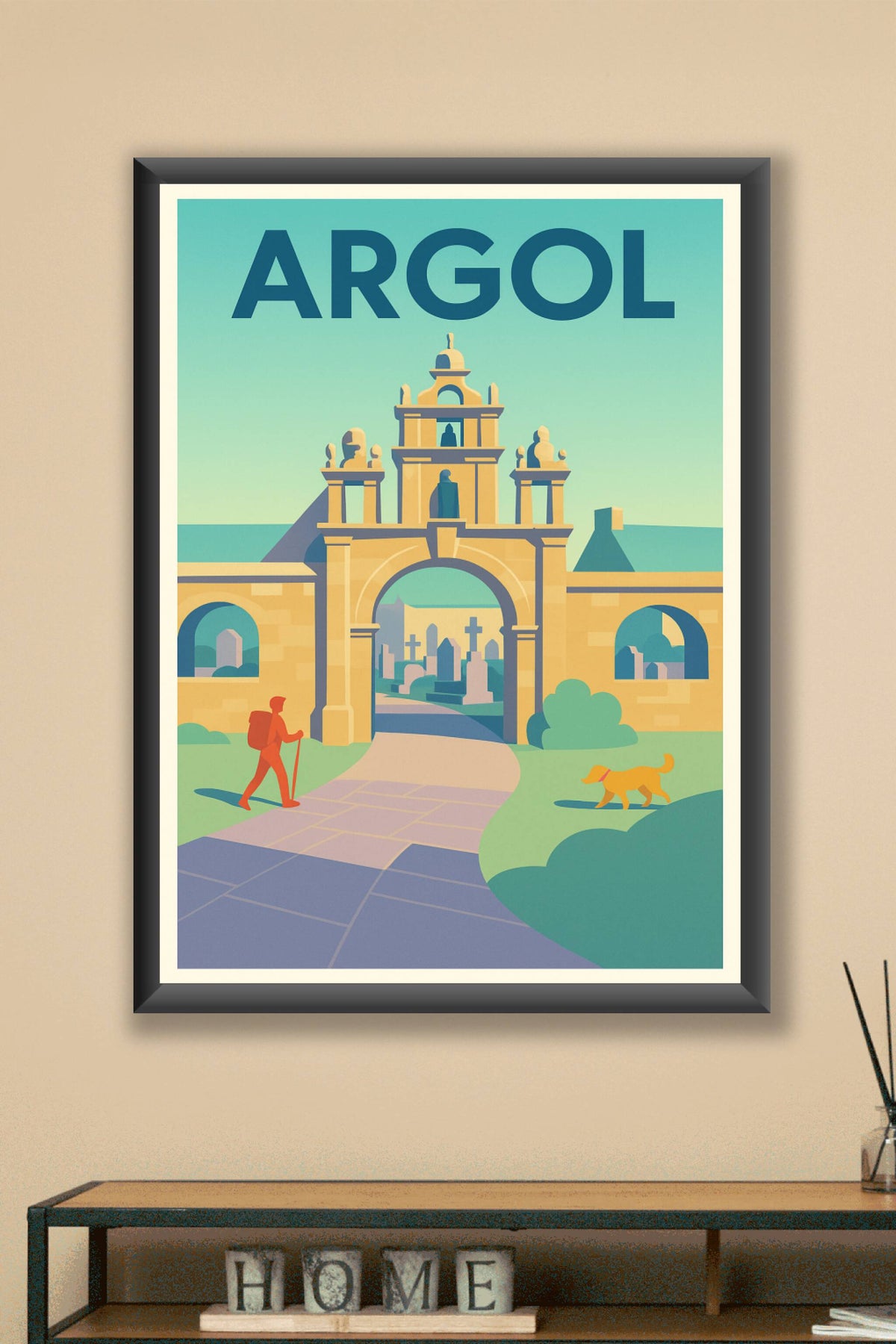 Affiche de Argol - L'entrée emblématique au cœur du patrimoine breton