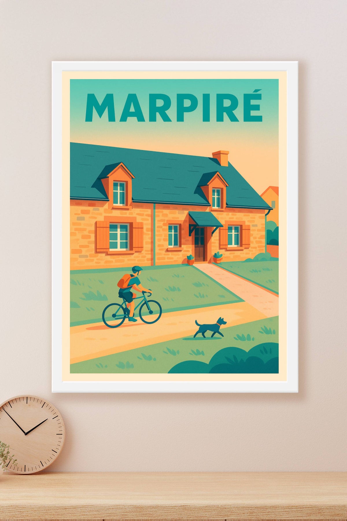 Affiche de Marpiré - Douceur de vie à la campagne