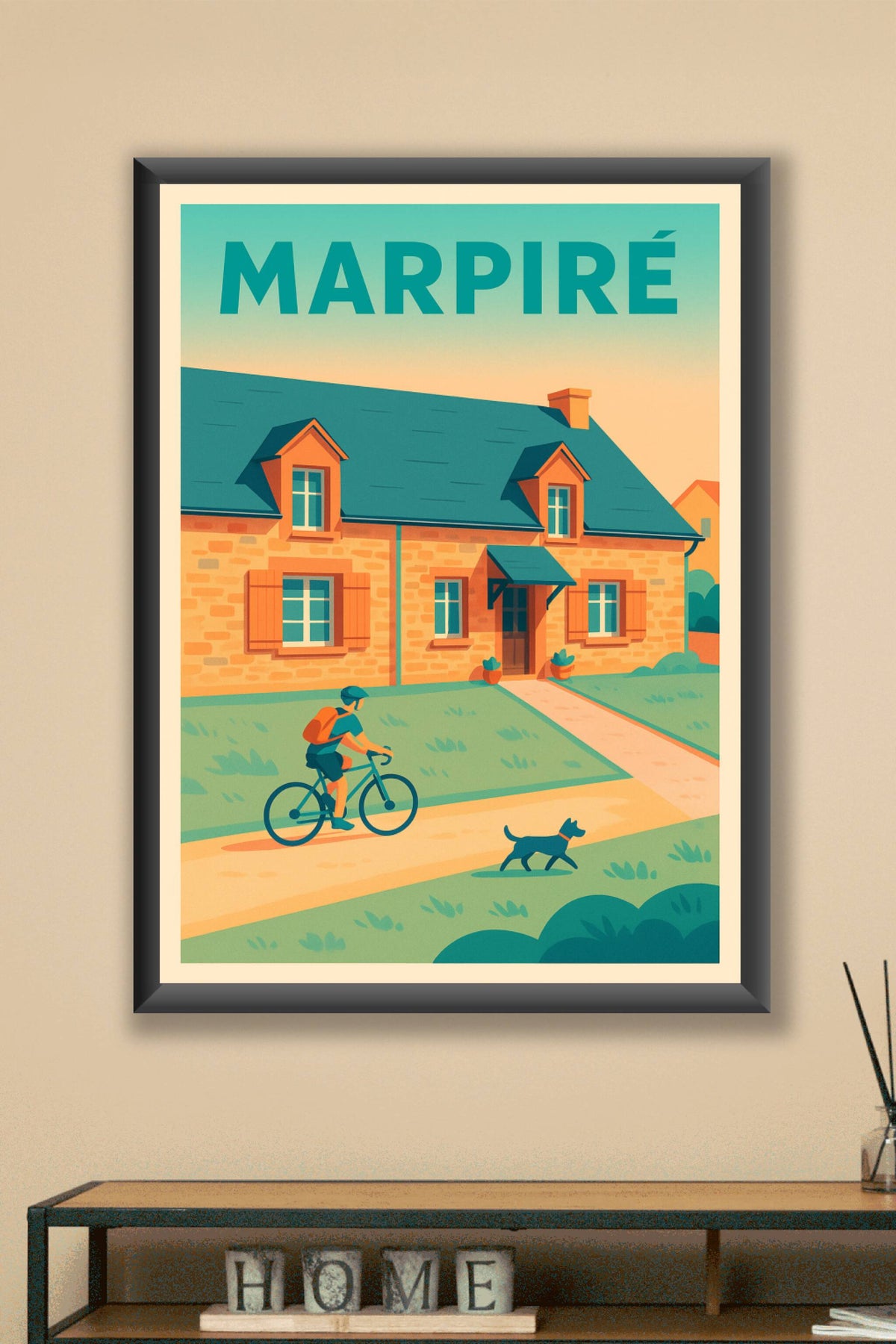 Affiche de Marpiré - Douceur de vie à la campagne