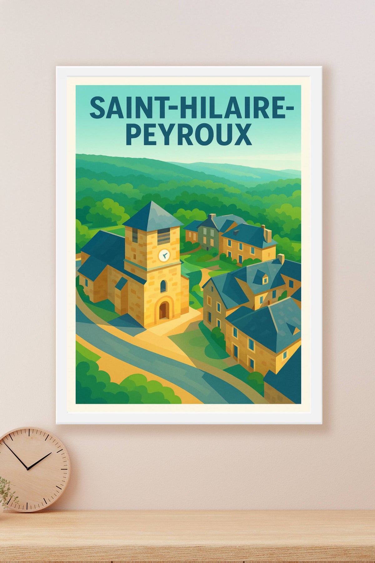 Affiche de Saint-Hilaire-Peyroux - Charme et sérénité au cœur de la nature