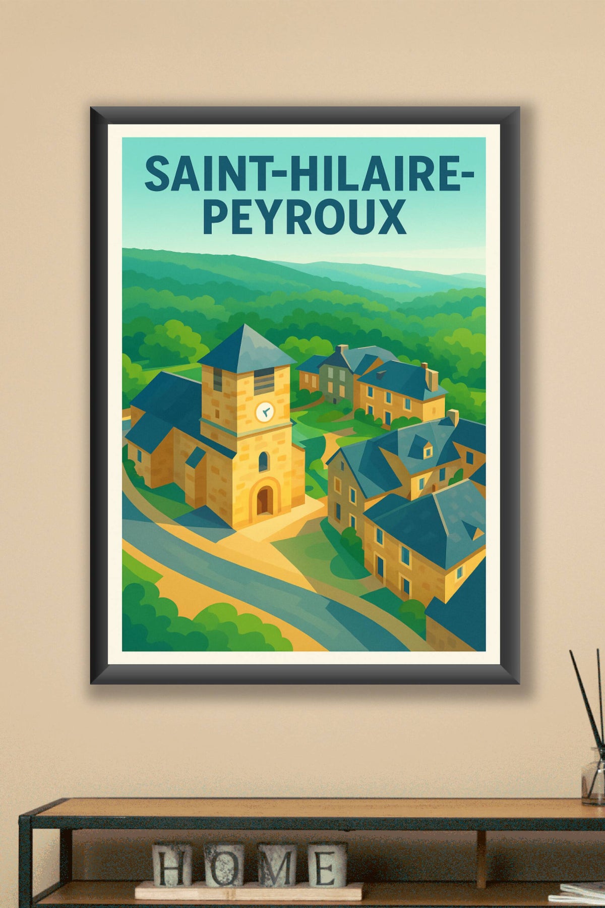 Affiche de Saint-Hilaire-Peyroux - Charme et sérénité au cœur de la nature