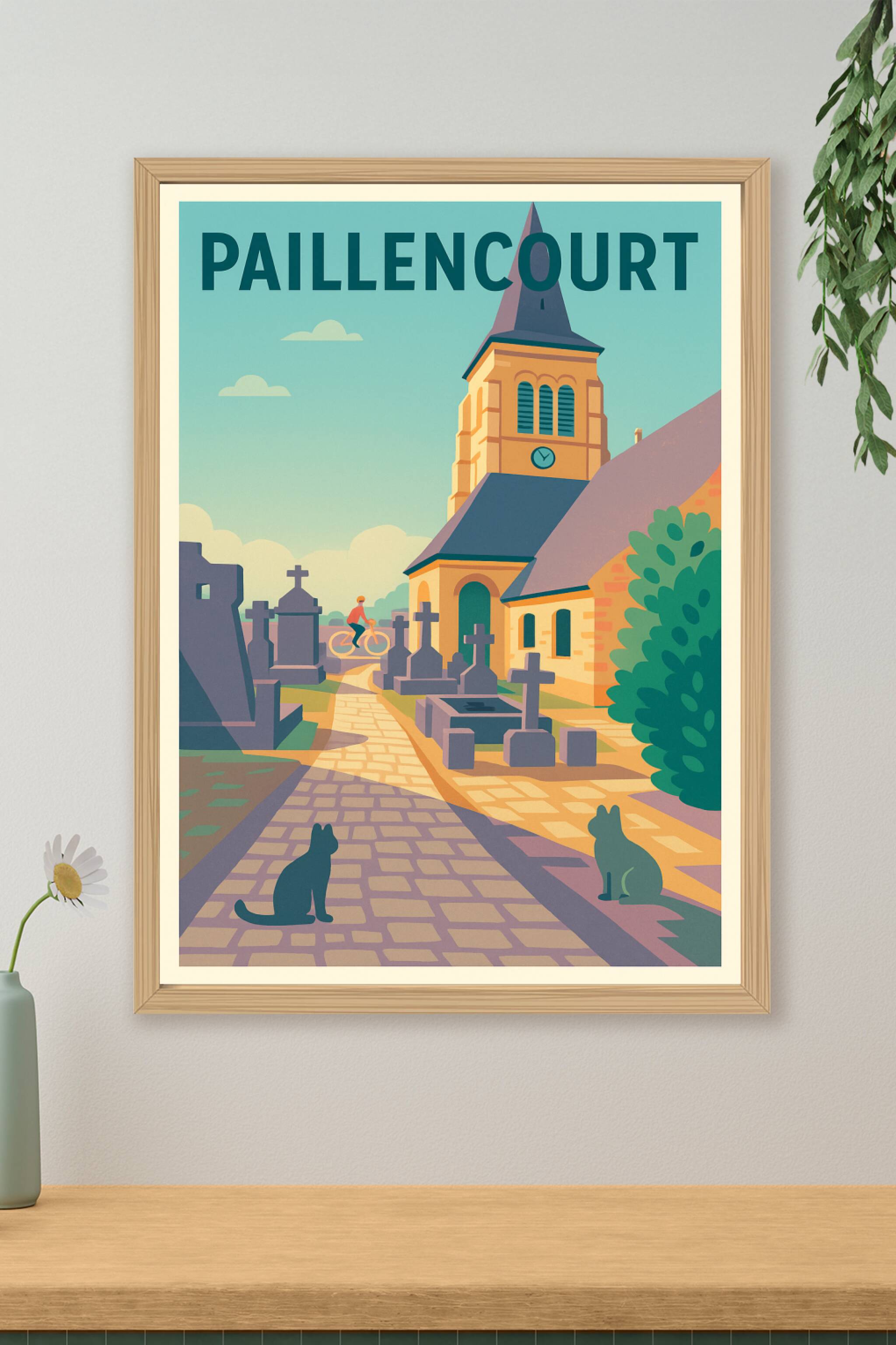 Affiche de Paillencourt - Un coin de quiétude au cœur du village