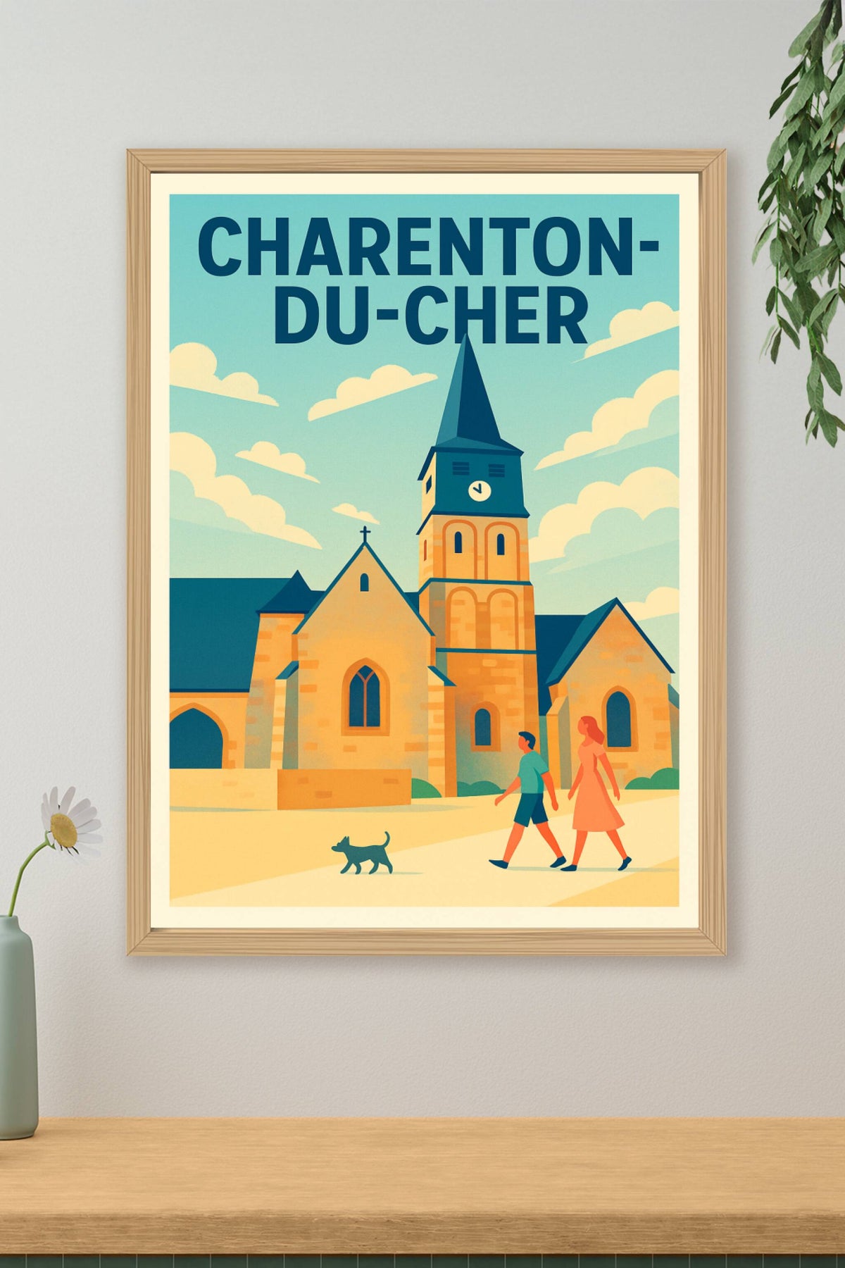 Affiche de Charenton-du-Cher - Charmante escapade au cœur du Berry