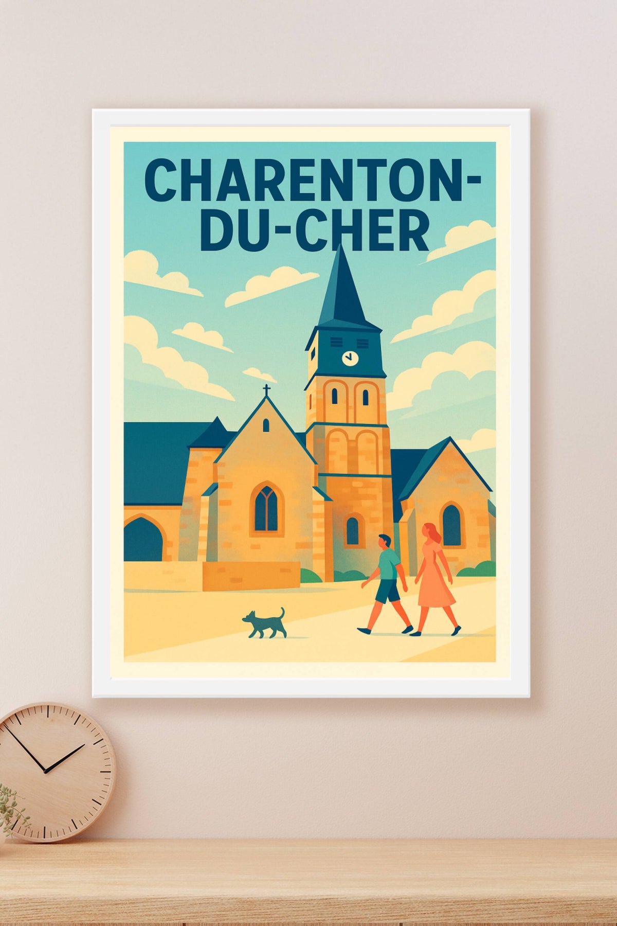 Affiche de Charenton-du-Cher - Charmante escapade au cœur du Berry
