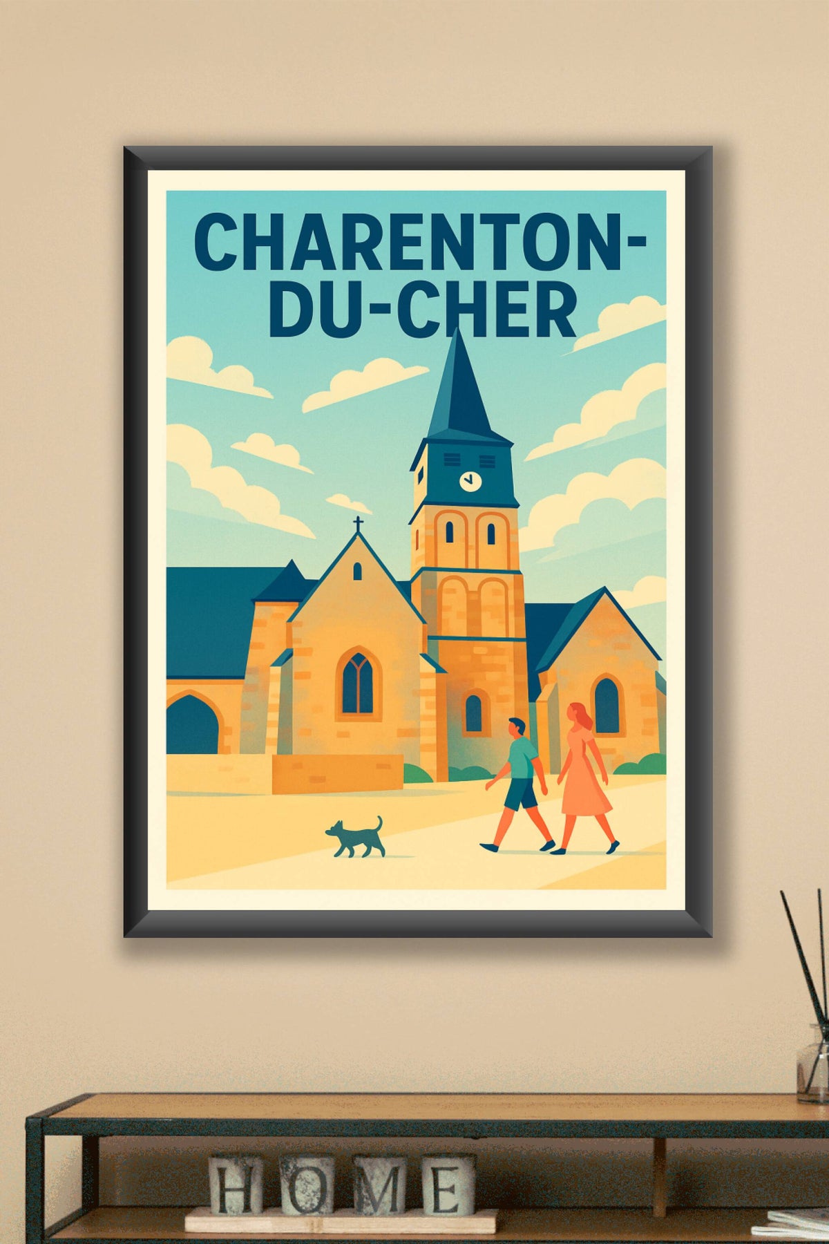 Affiche de Charenton-du-Cher - Charmante escapade au cœur du Berry