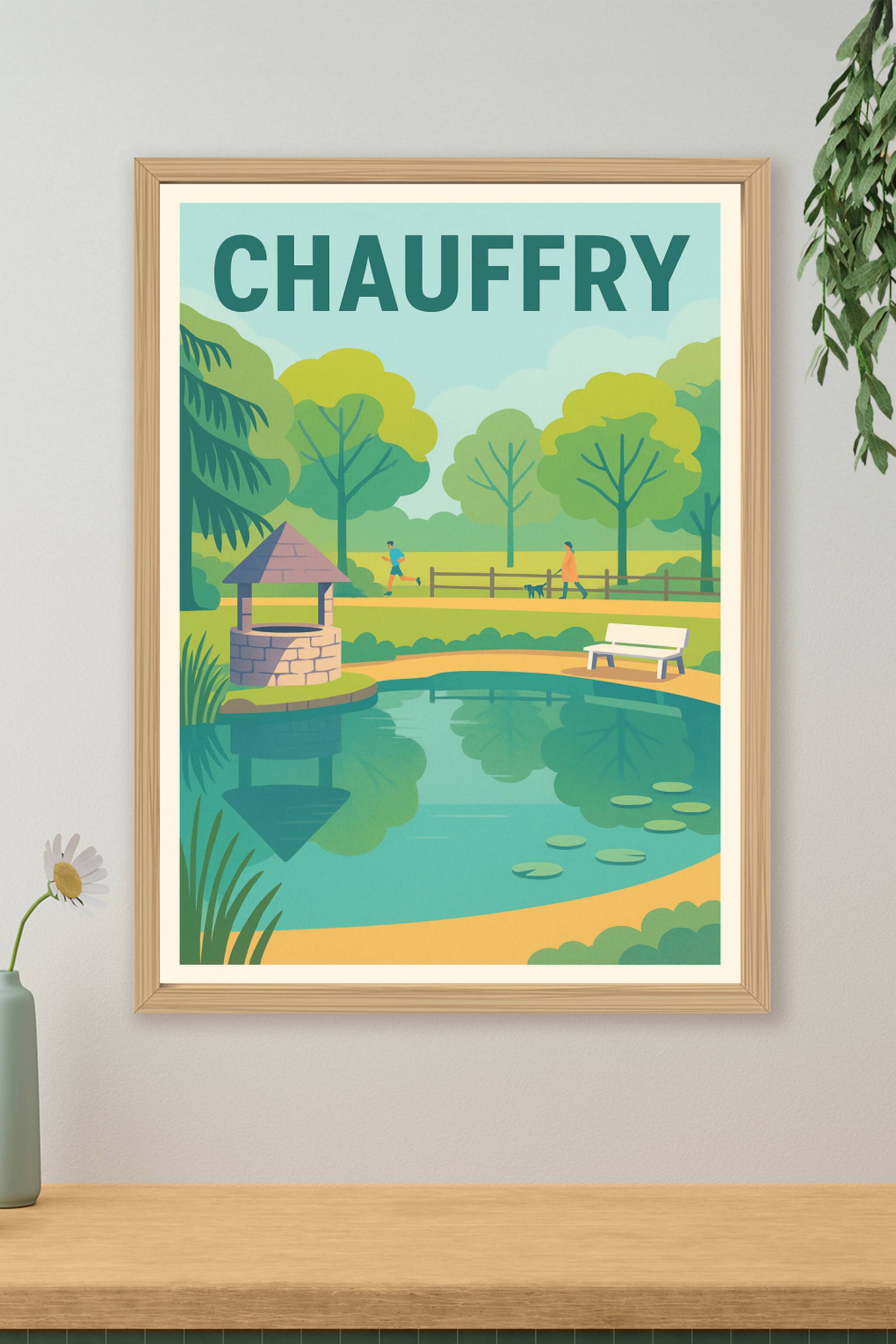 Affiche de Chauffry - Un écrin de nature et de sérénité
