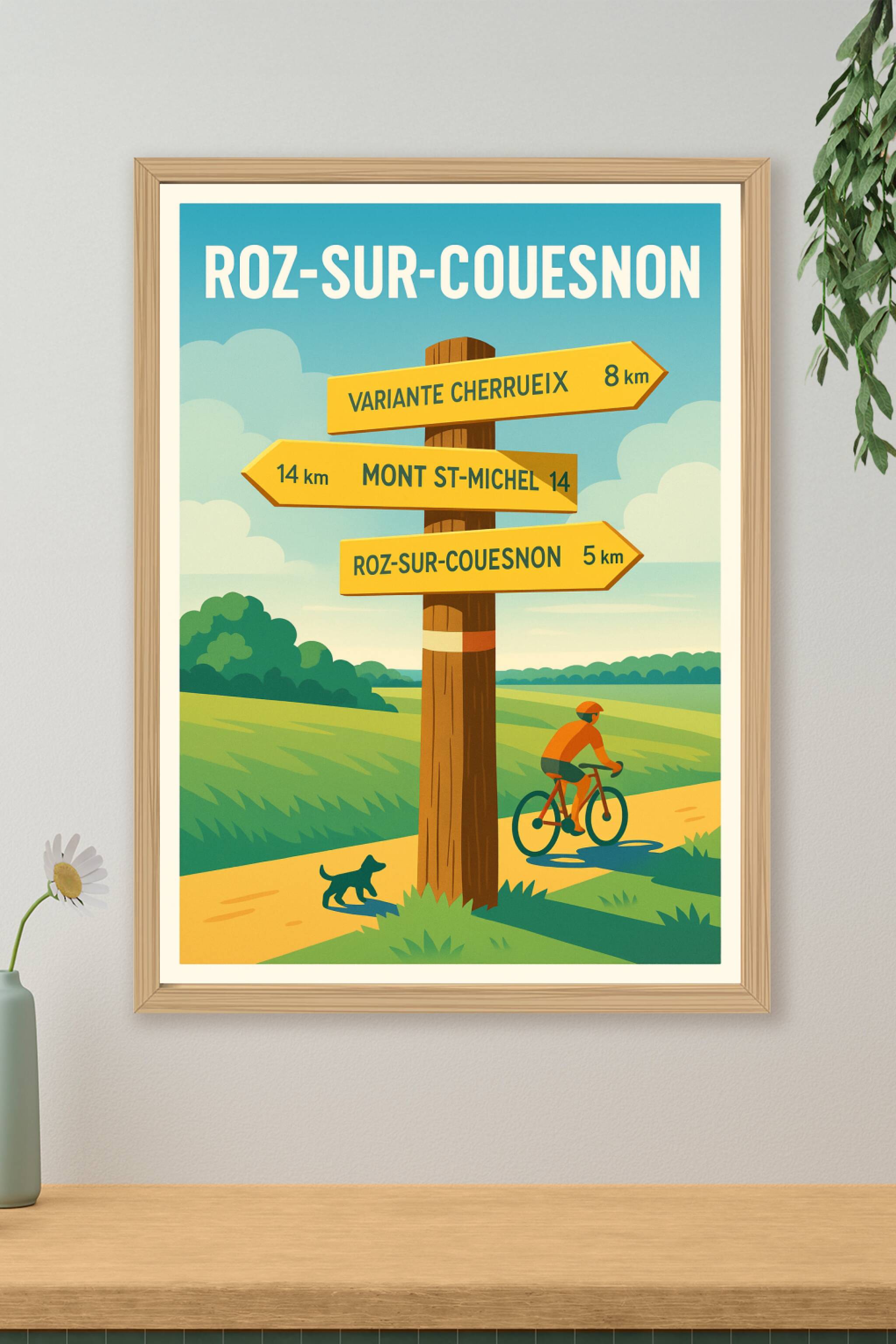 Affiche de Roz-sur-Couesnon - Escapade bucolique entre terre et chemin