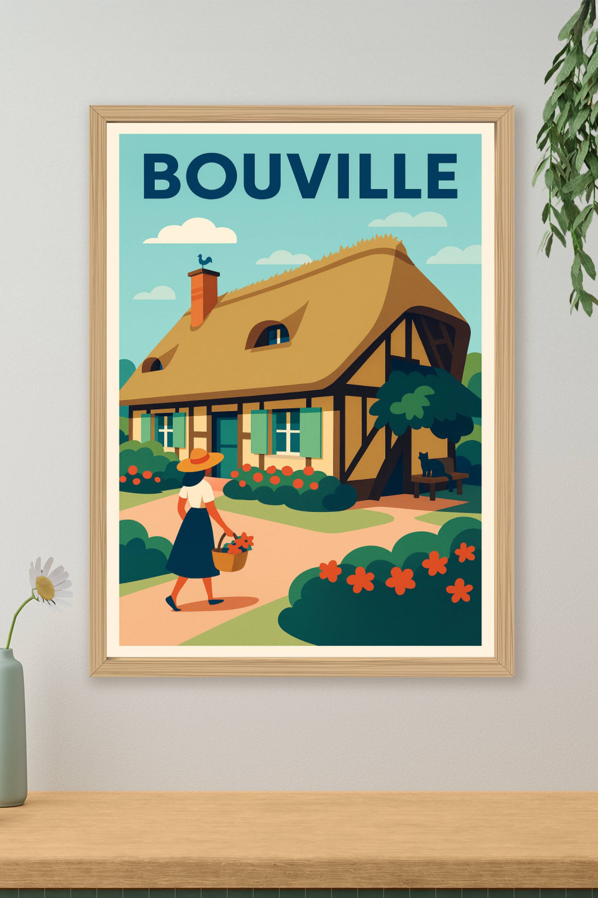Affiche de Bouville - Charme bucolique au cœur de la campagne