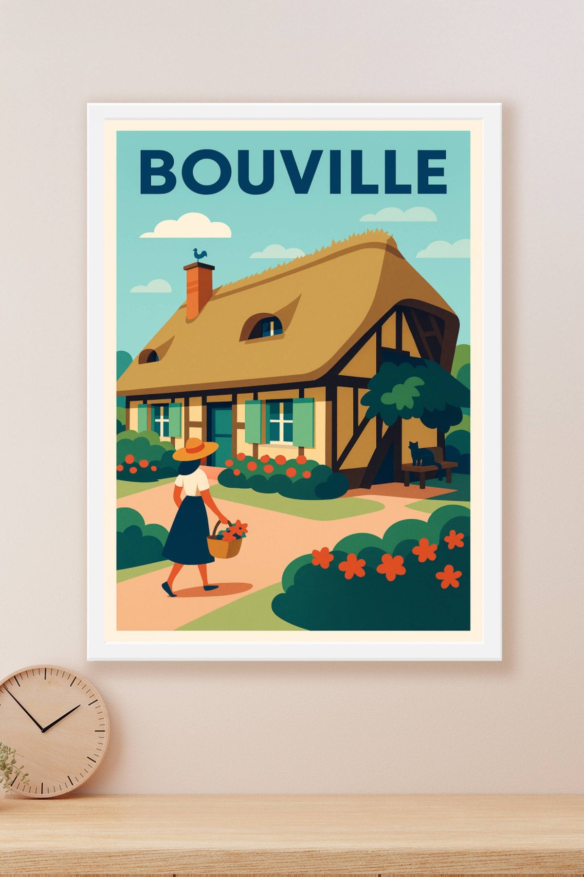 Affiche de Bouville - Charme bucolique au cœur de la campagne