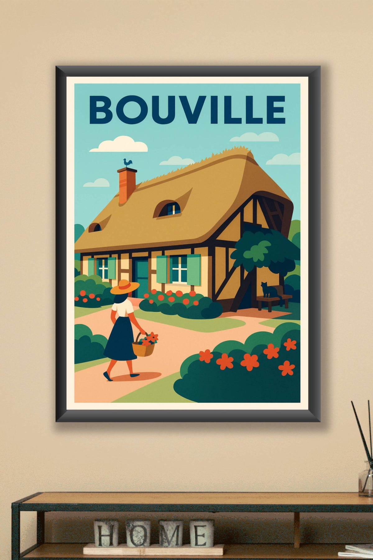 Affiche de Bouville - Charme bucolique au cœur de la campagne