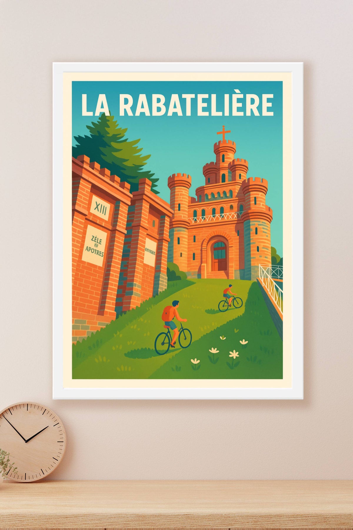 Affiche de La Rabatelière - Balade au château ensoleillé