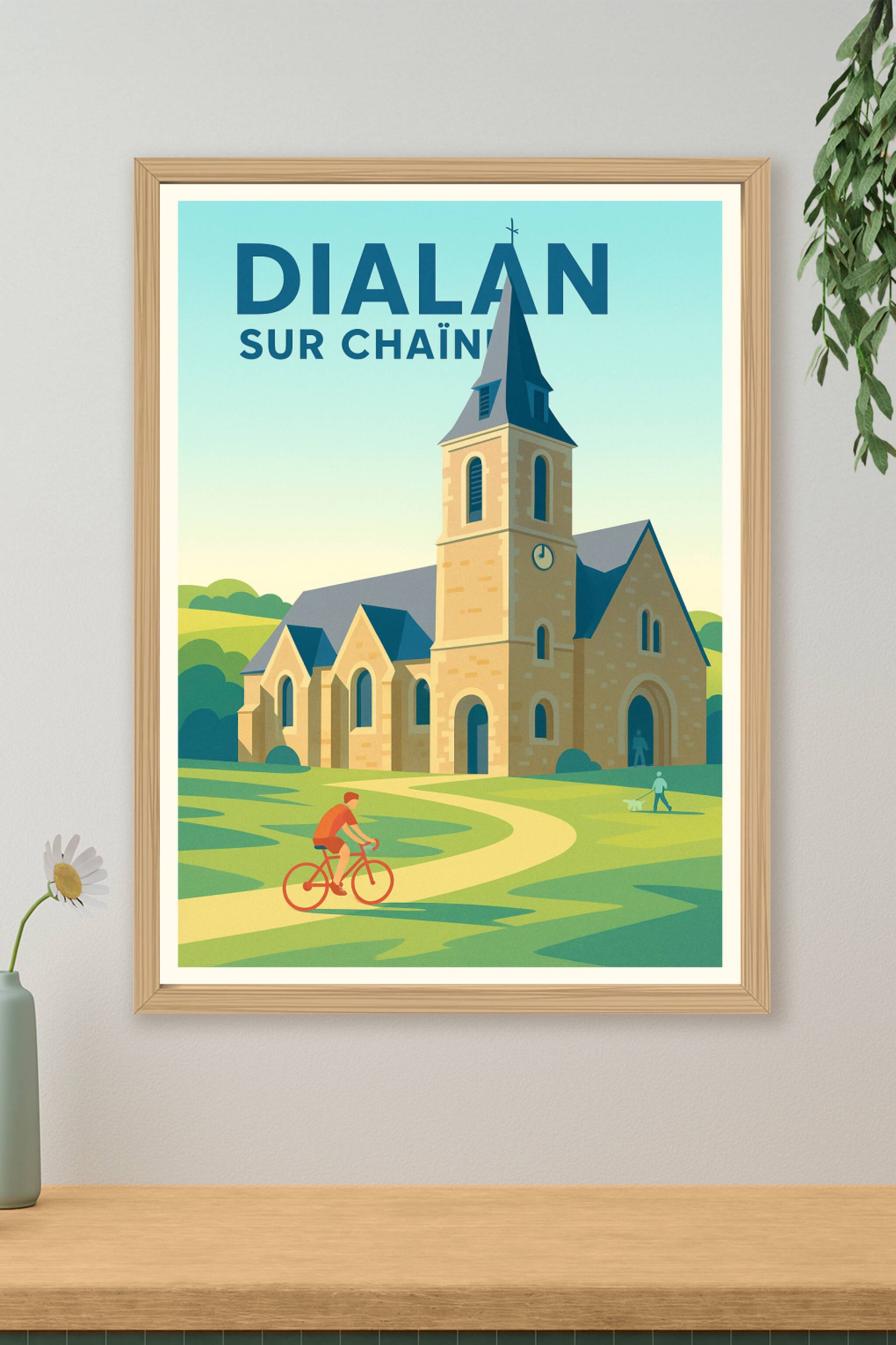 Affiche de Dialan sur Chaîne - Charme et sérénité au cœur de la campagne