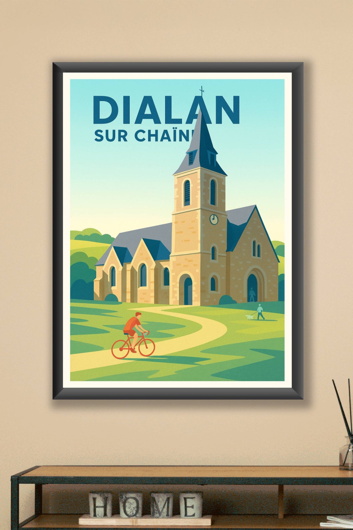 Affiche de Dialan sur Chaîne - Charme et sérénité au cœur de la campagne