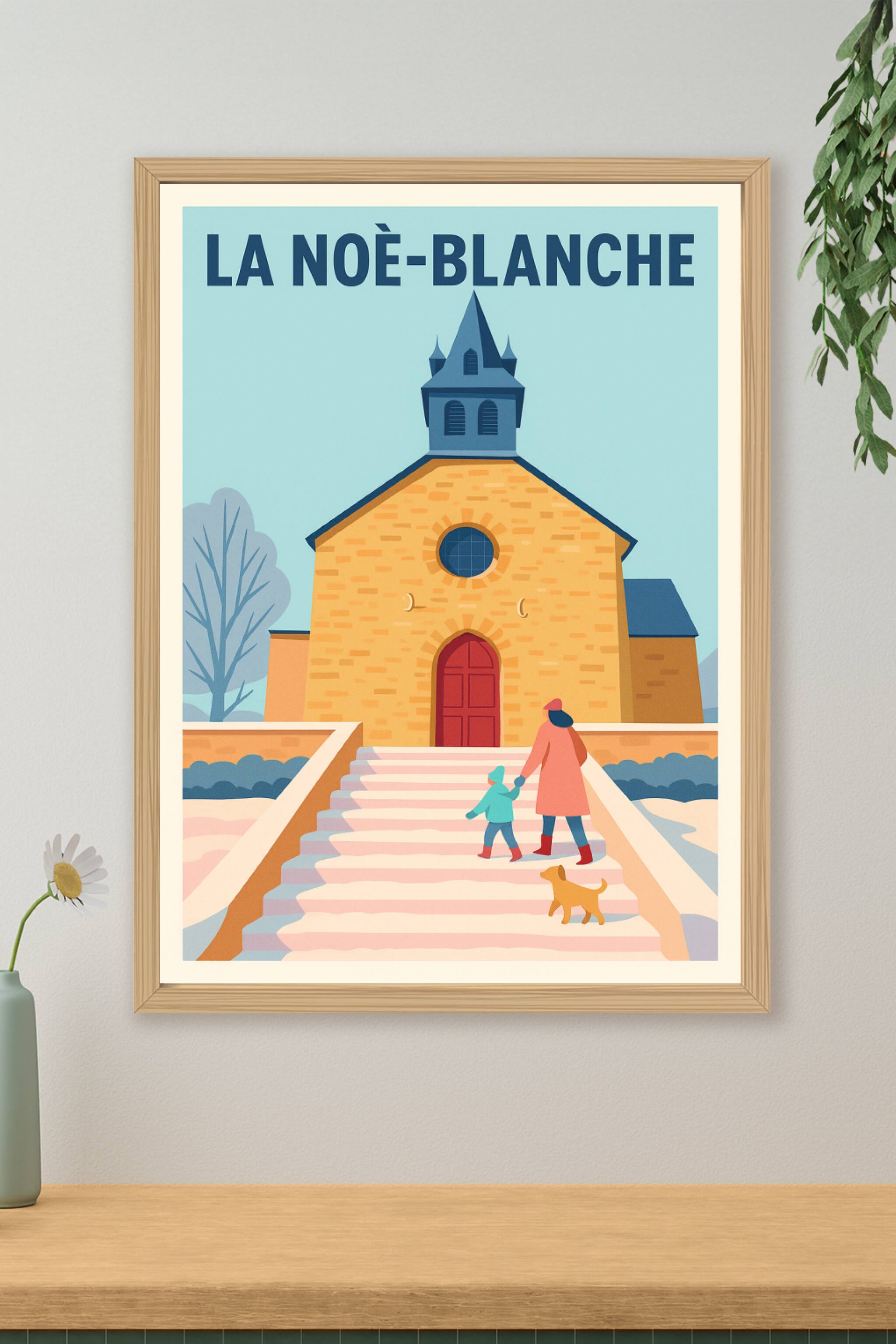 Affiche de La Noë-Blanche - Charme et sérénité au cœur de la Bretagne