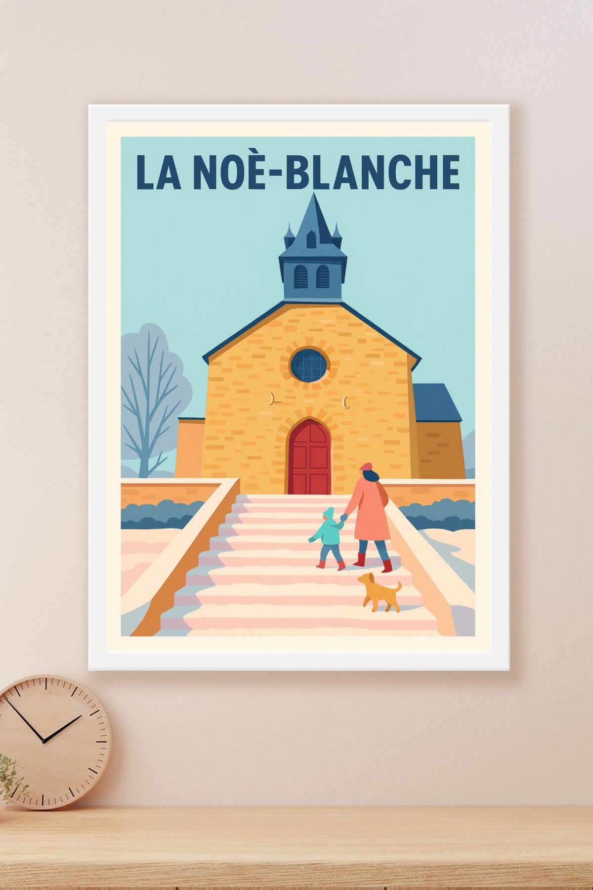 Affiche de La Noë-Blanche - Charme et sérénité au cœur de la Bretagne