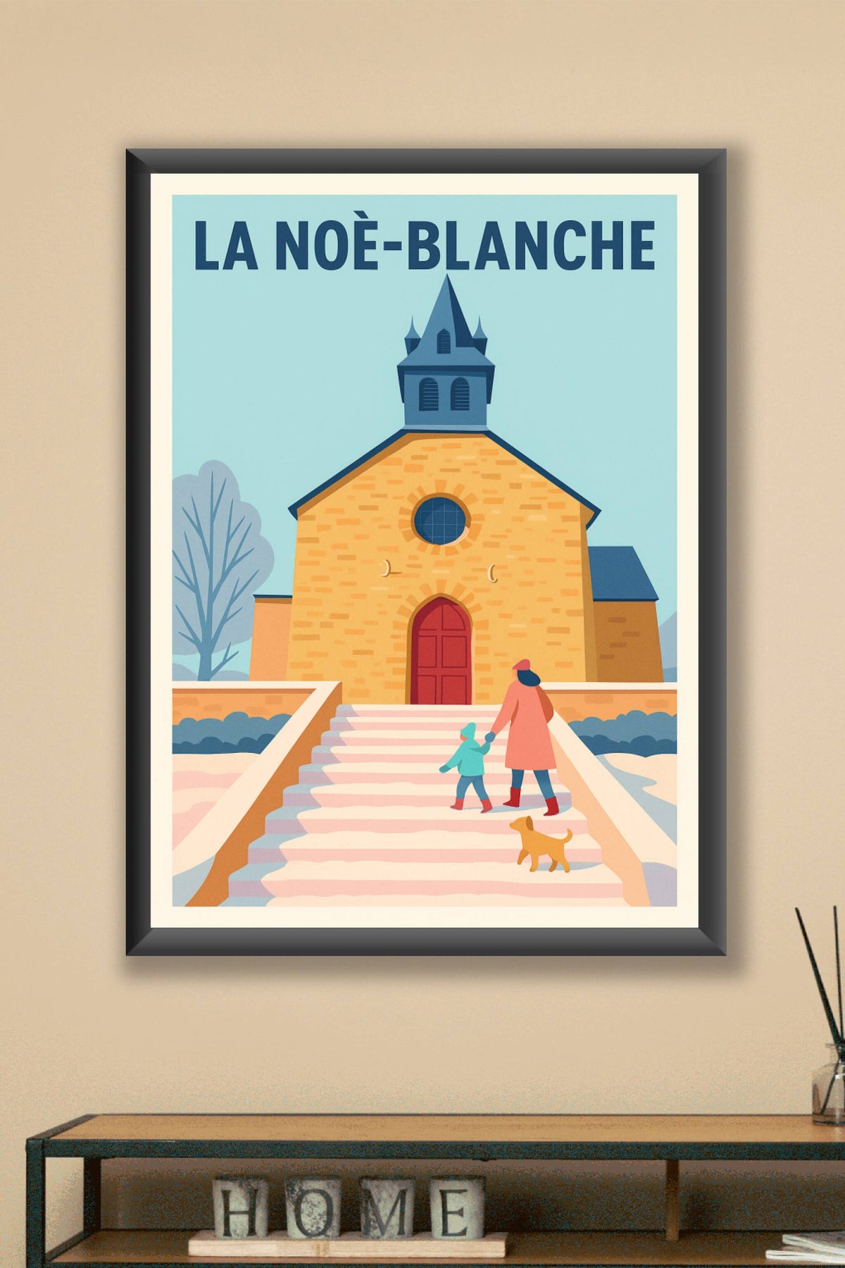 Affiche de La Noë-Blanche - Charme et sérénité au cœur de la Bretagne
