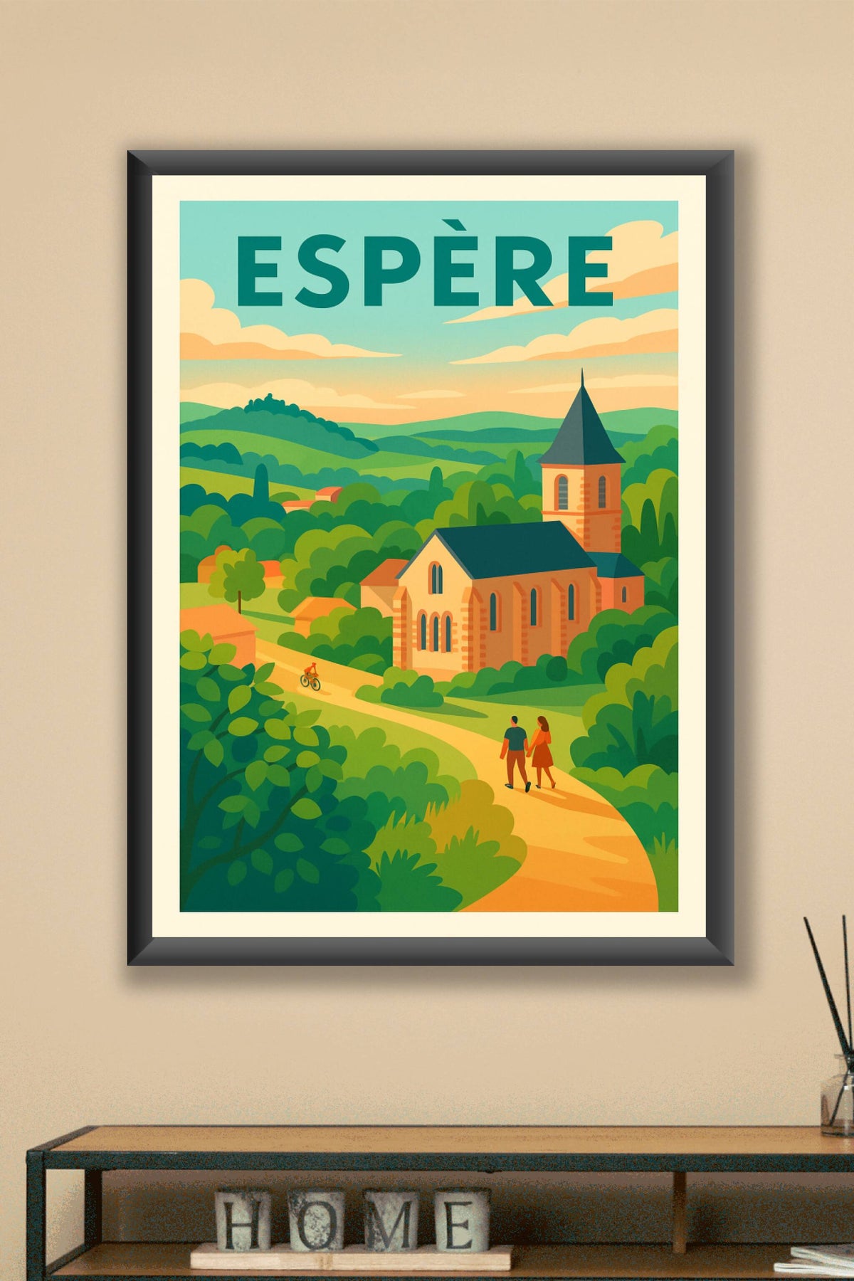 Affiche de Espère - Charme bucolique au cœur de la campagne
