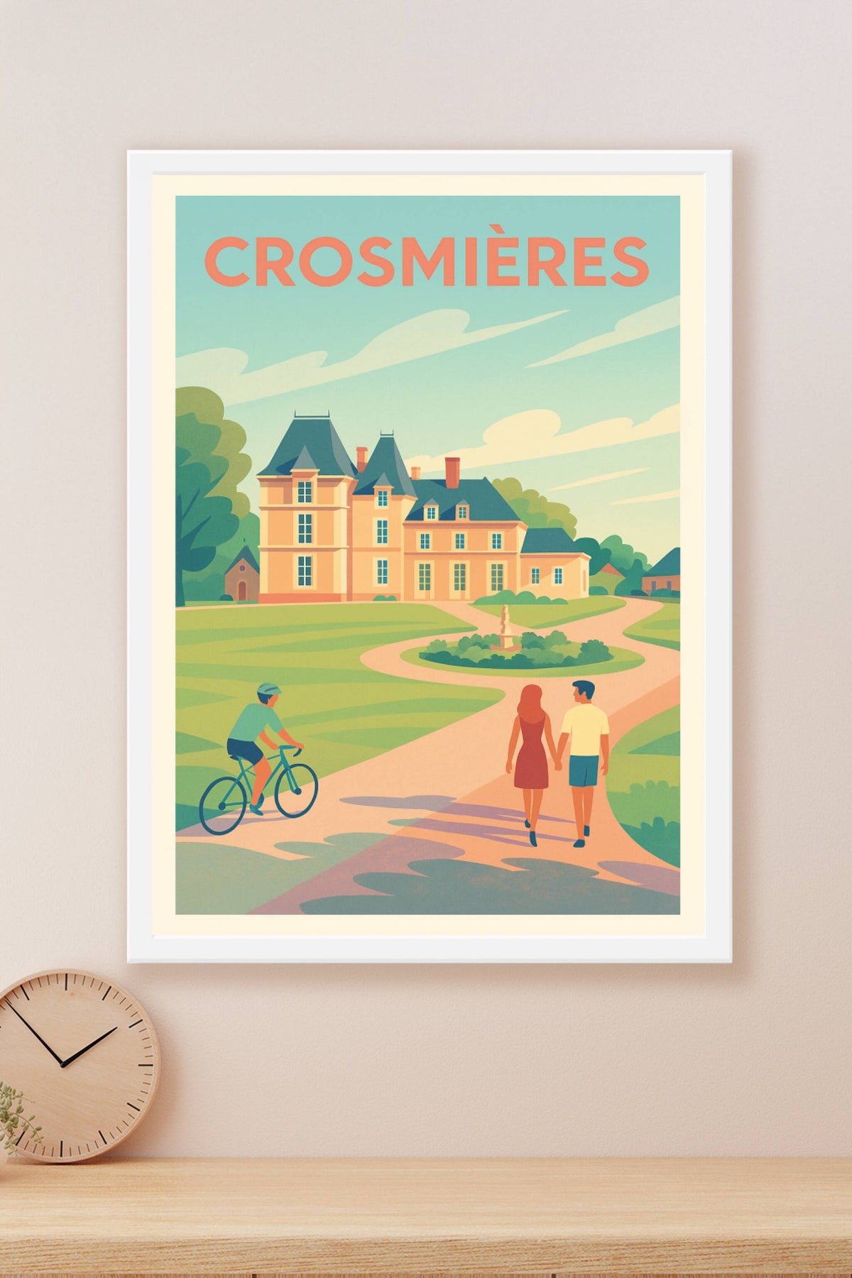 Affiche de Crosmières - Charme et sérénité au cœur du Pays de la Loire