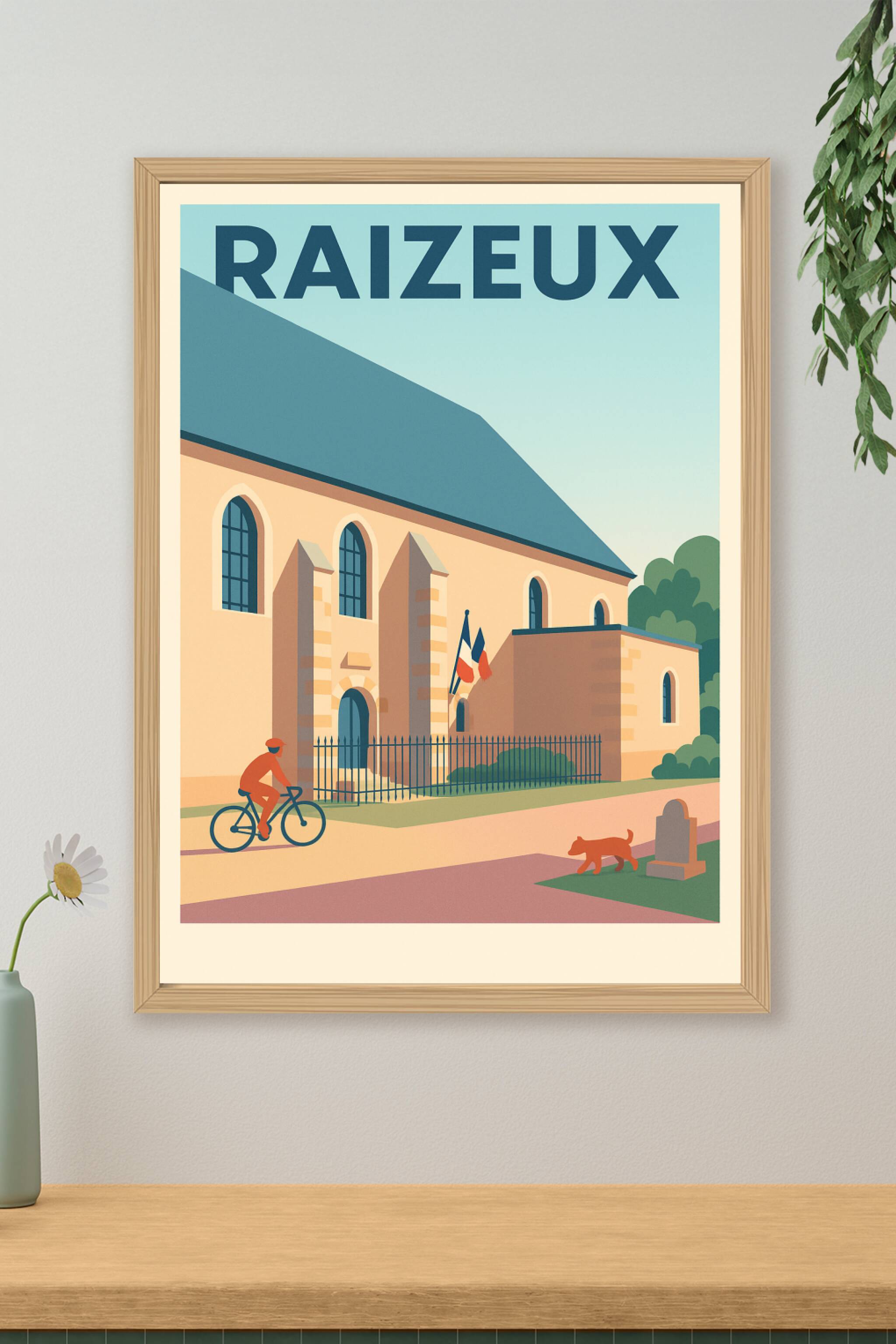 Affiche de Raizeux - Sérénité et charme authentique