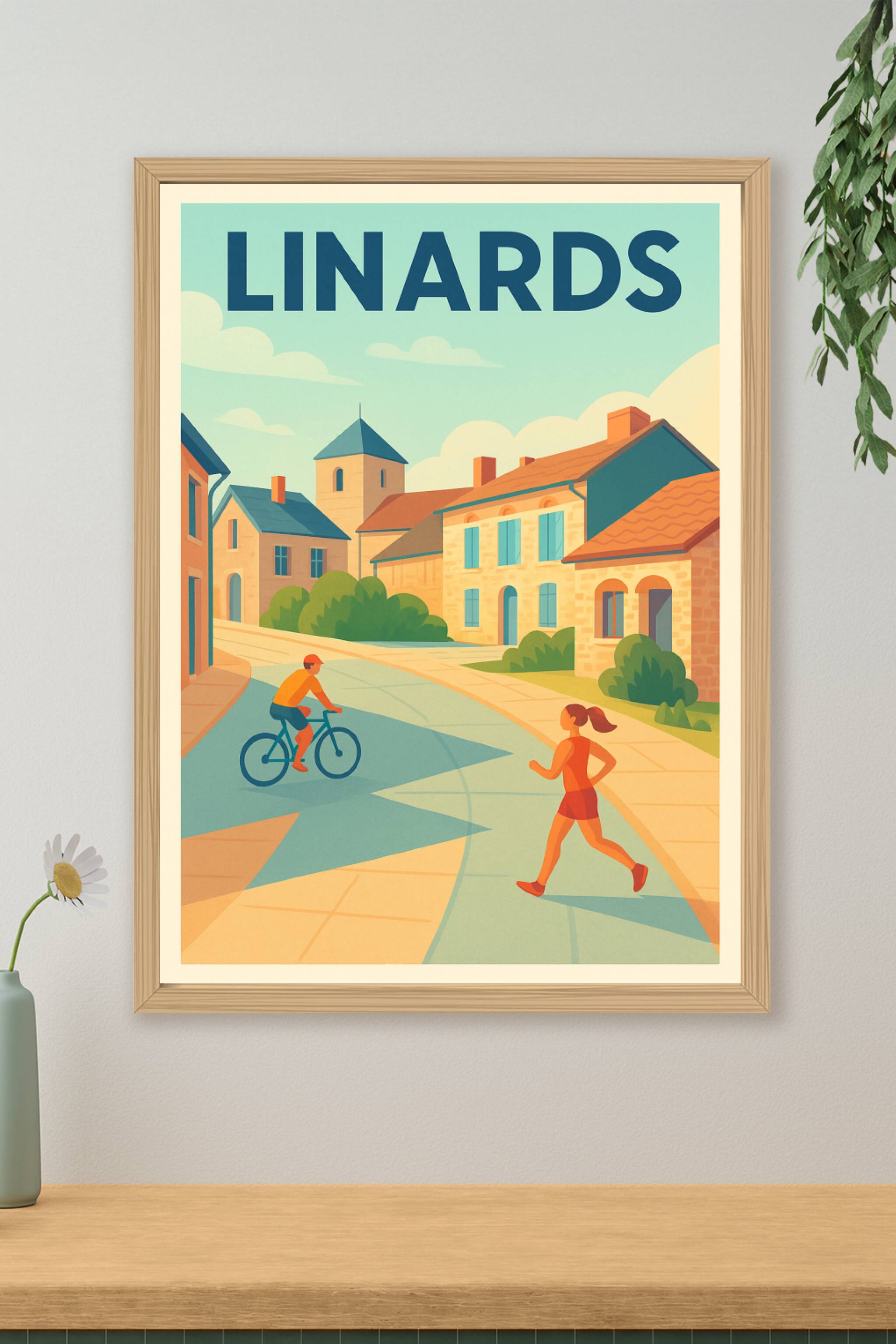 Affiche de Linards - Douceur de vivre au cœur du village