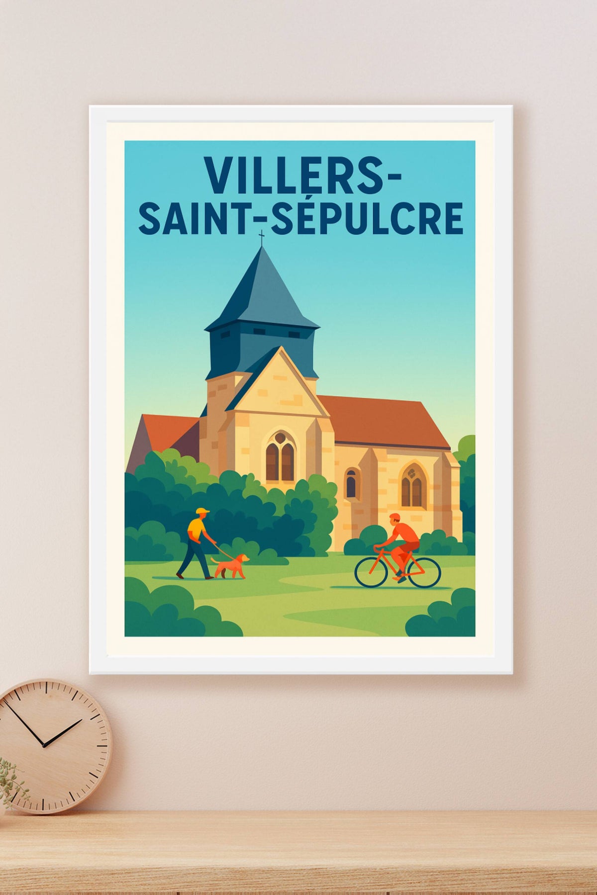 Affiche de Villers-Saint-Sépulcre - Charme paisible et patrimoine local