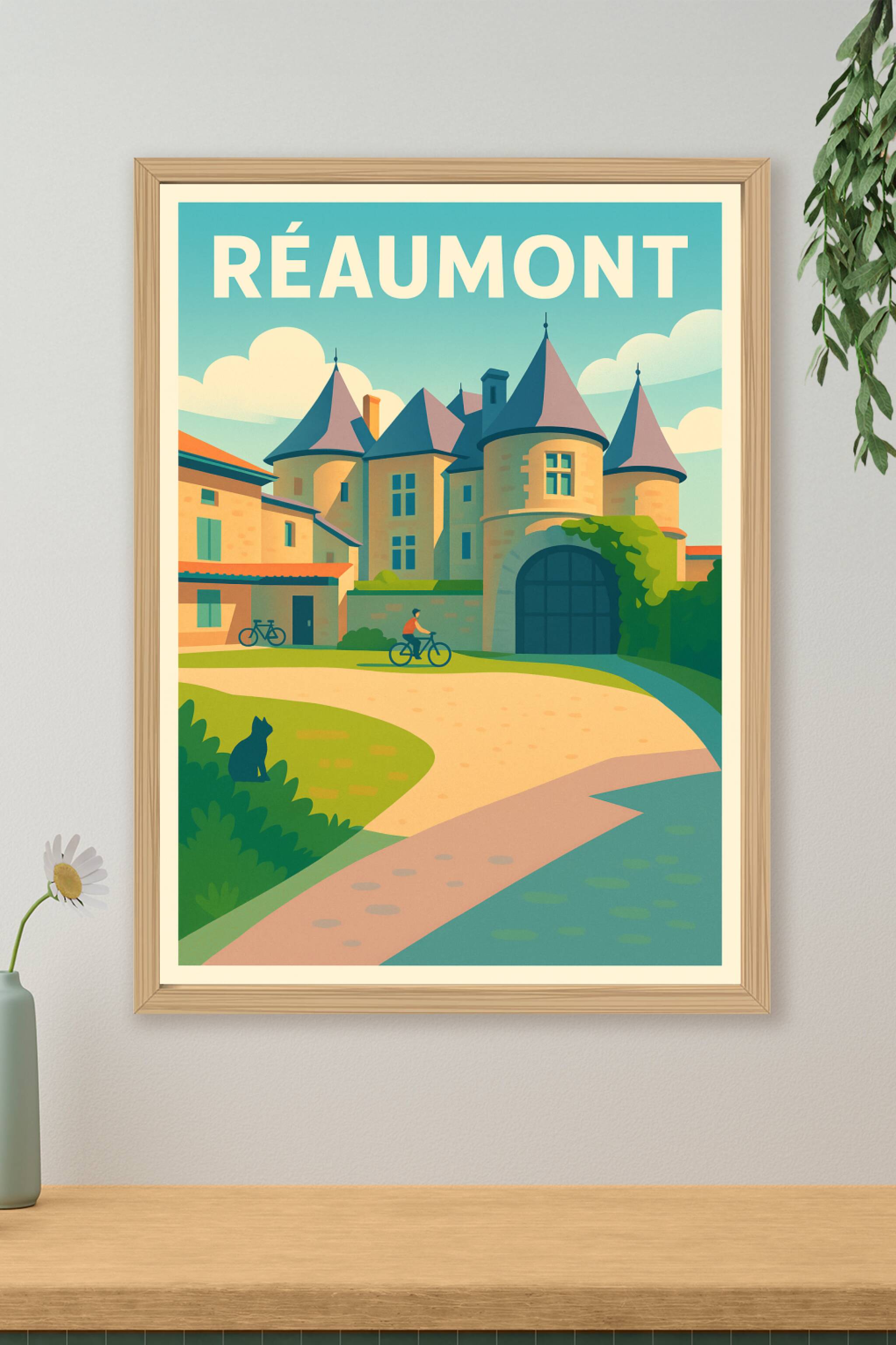Affiche de Réaumont - Charme et Sérénité au Château