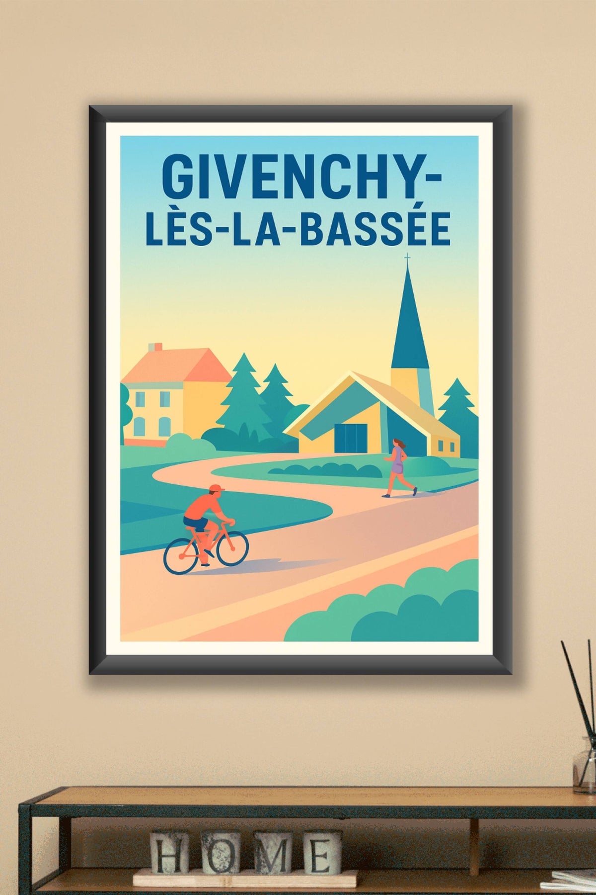 Affiche de Givenchy-lès-la-Bassée - Douce balade et atmosphère paisible