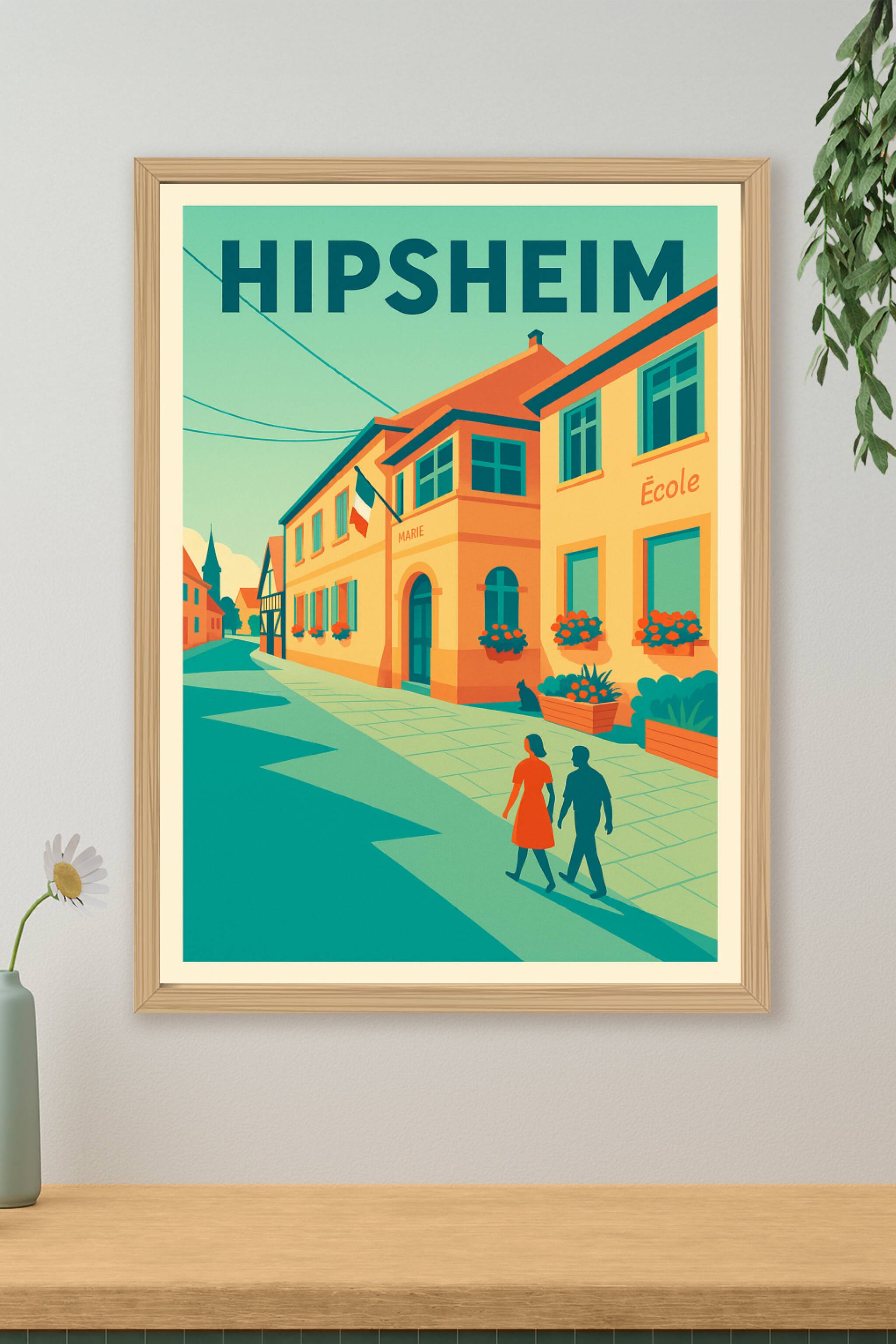 Affiche de Hipsheim - Charme et Sérénité au cœur du village