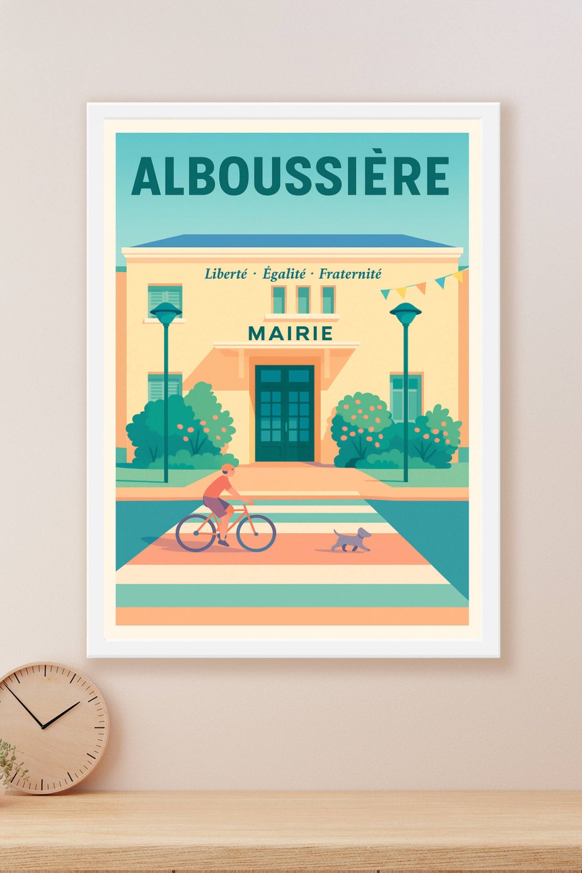 Affiche de Alboussière - Charme paisible et convivialité locale