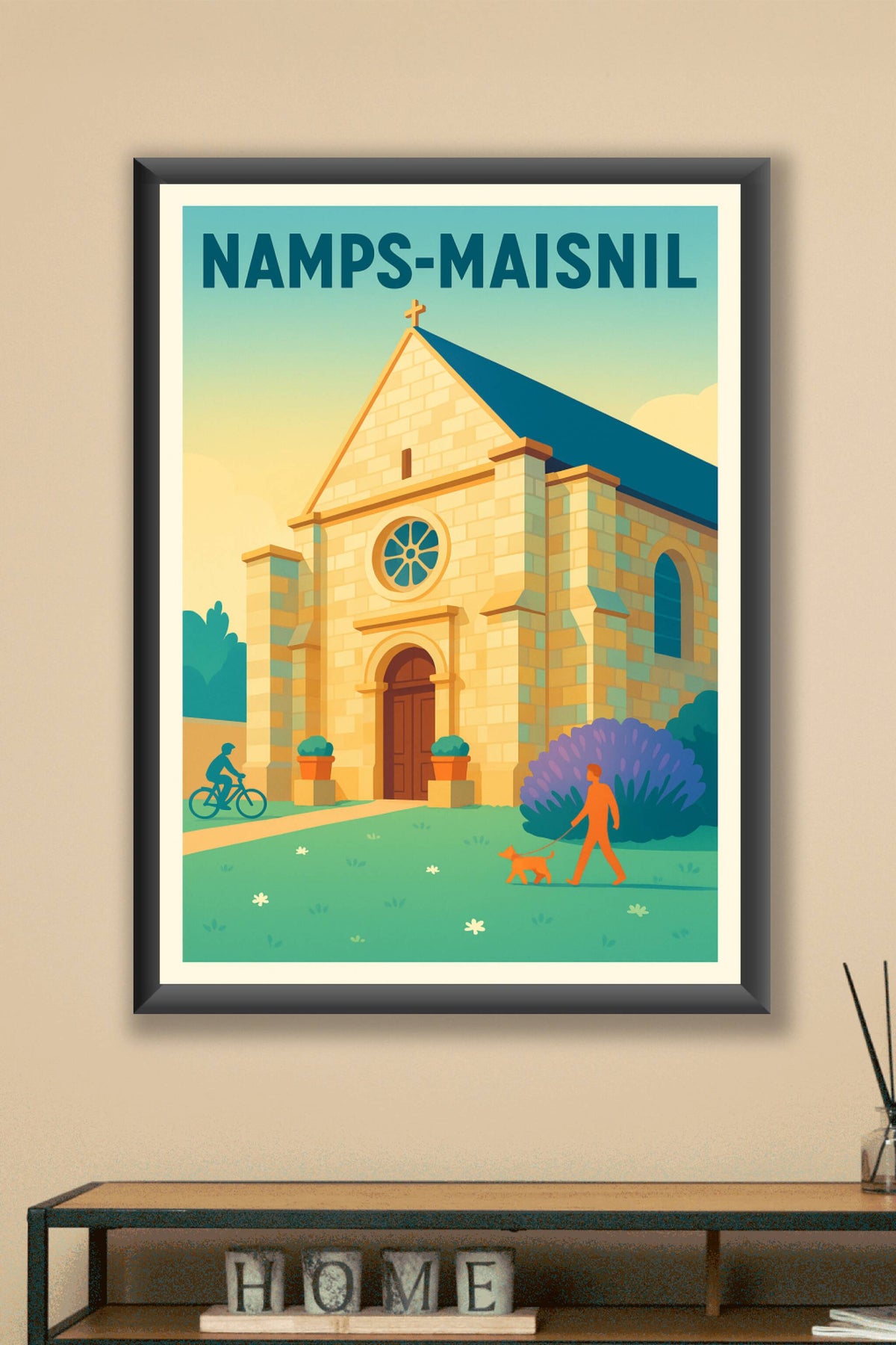 Affiche de Namps-Maisnil - Charme et sérénité au cœur du village