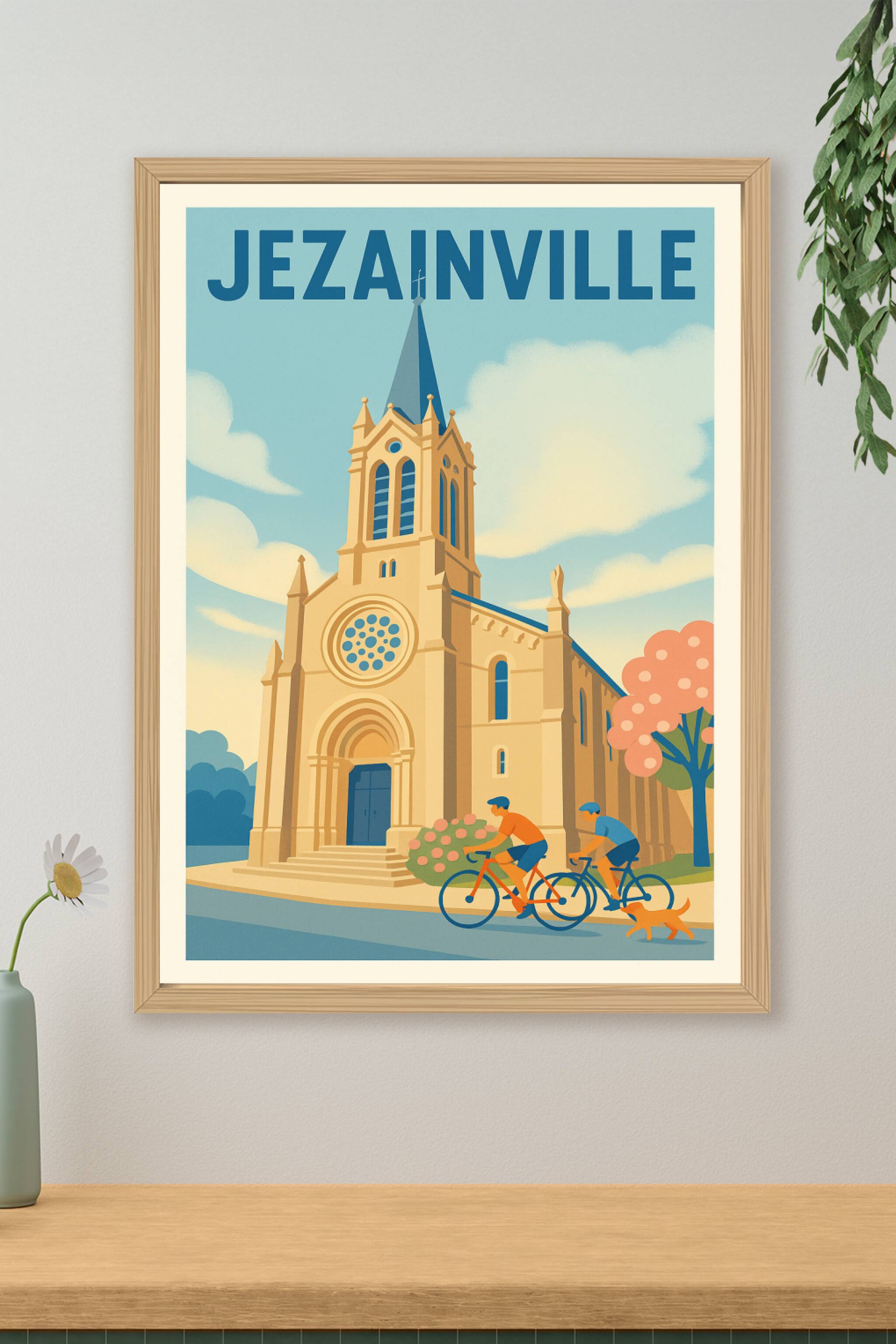 Affiche de Jezainville - Charme et sérénité au cœur du village